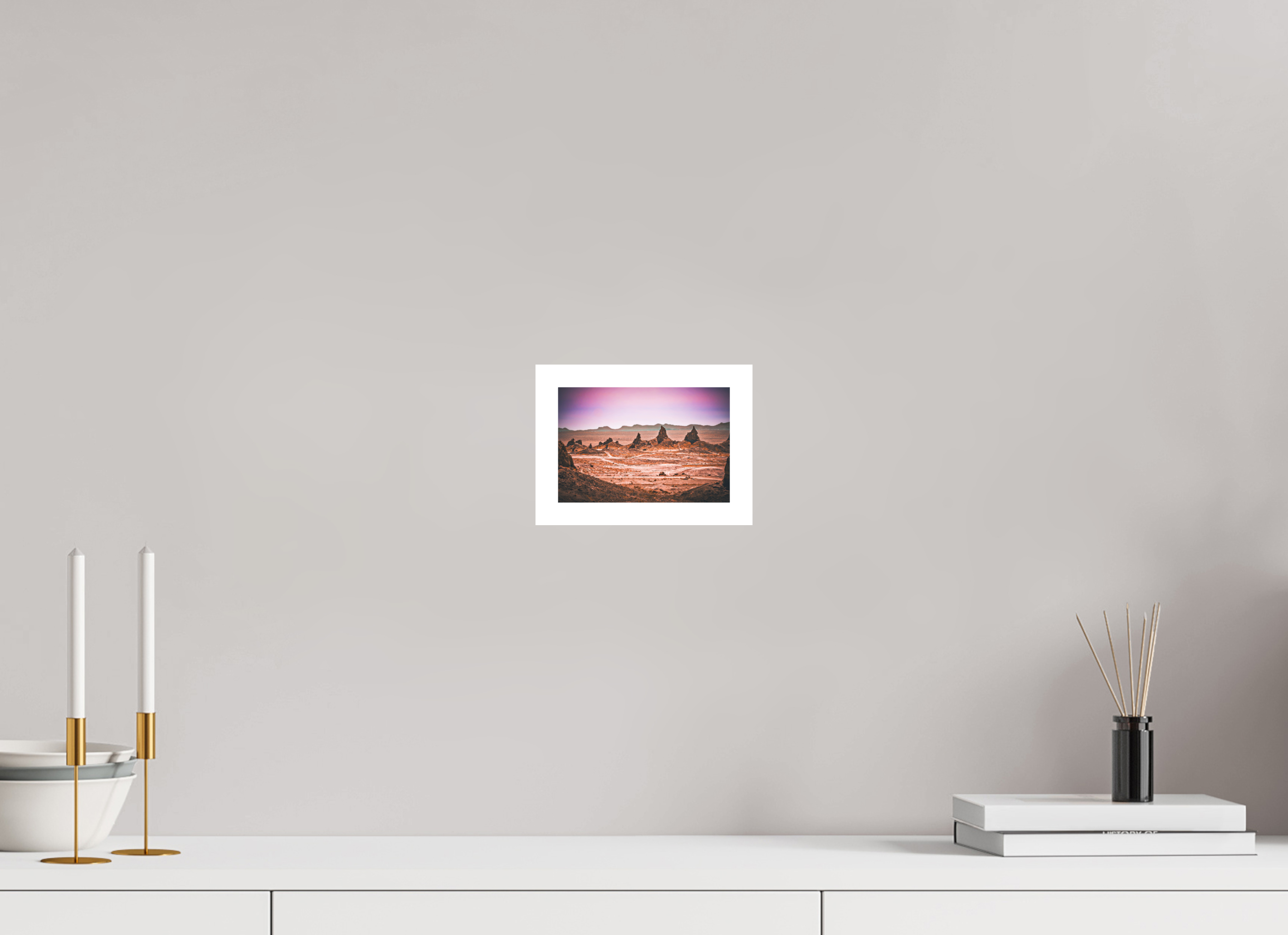 6 x 4″, Stand Alone Matte Print Pink Trona