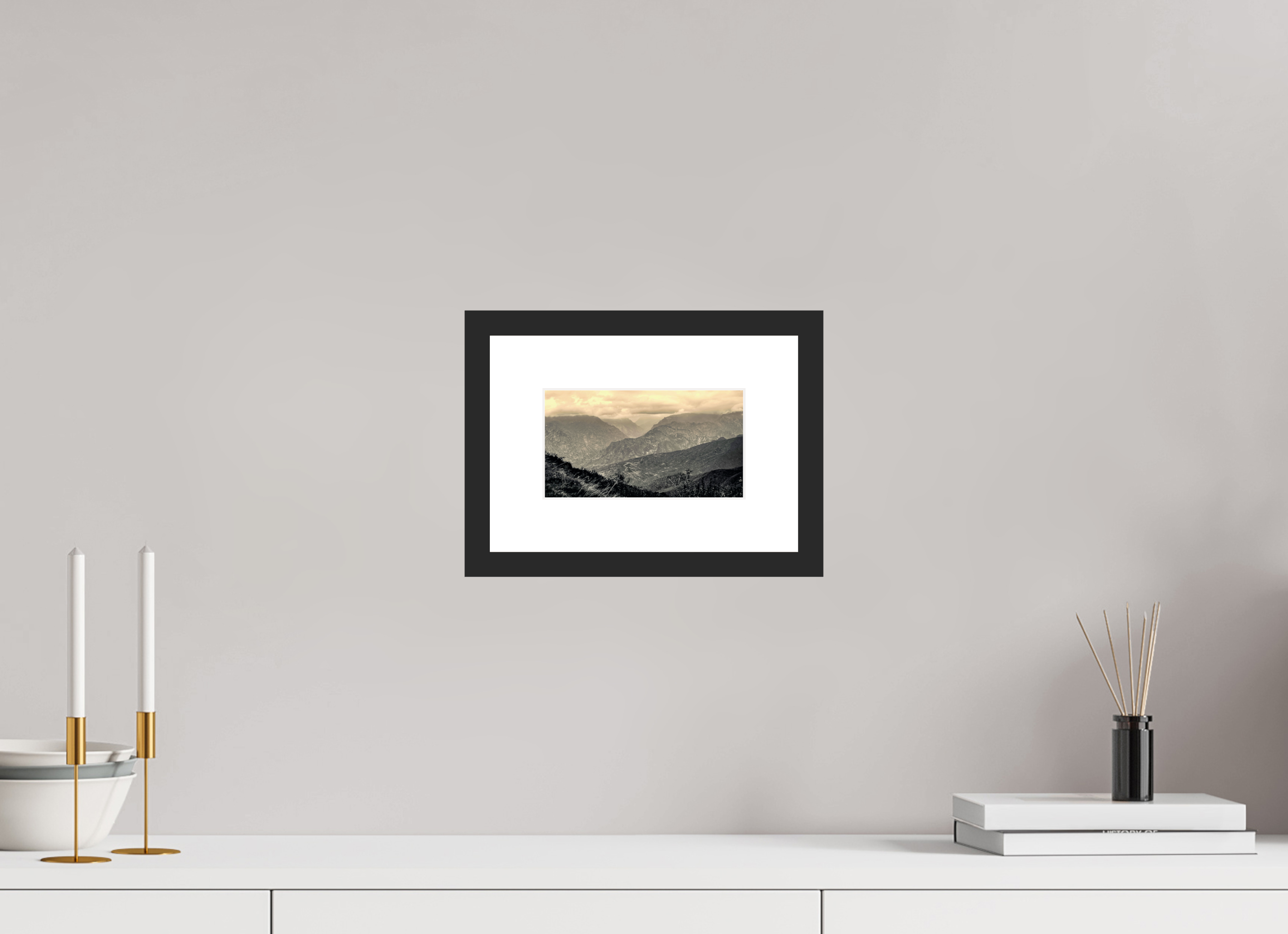 7.1 x 4″, Framed FineArt Pearl Paper Daily Commute