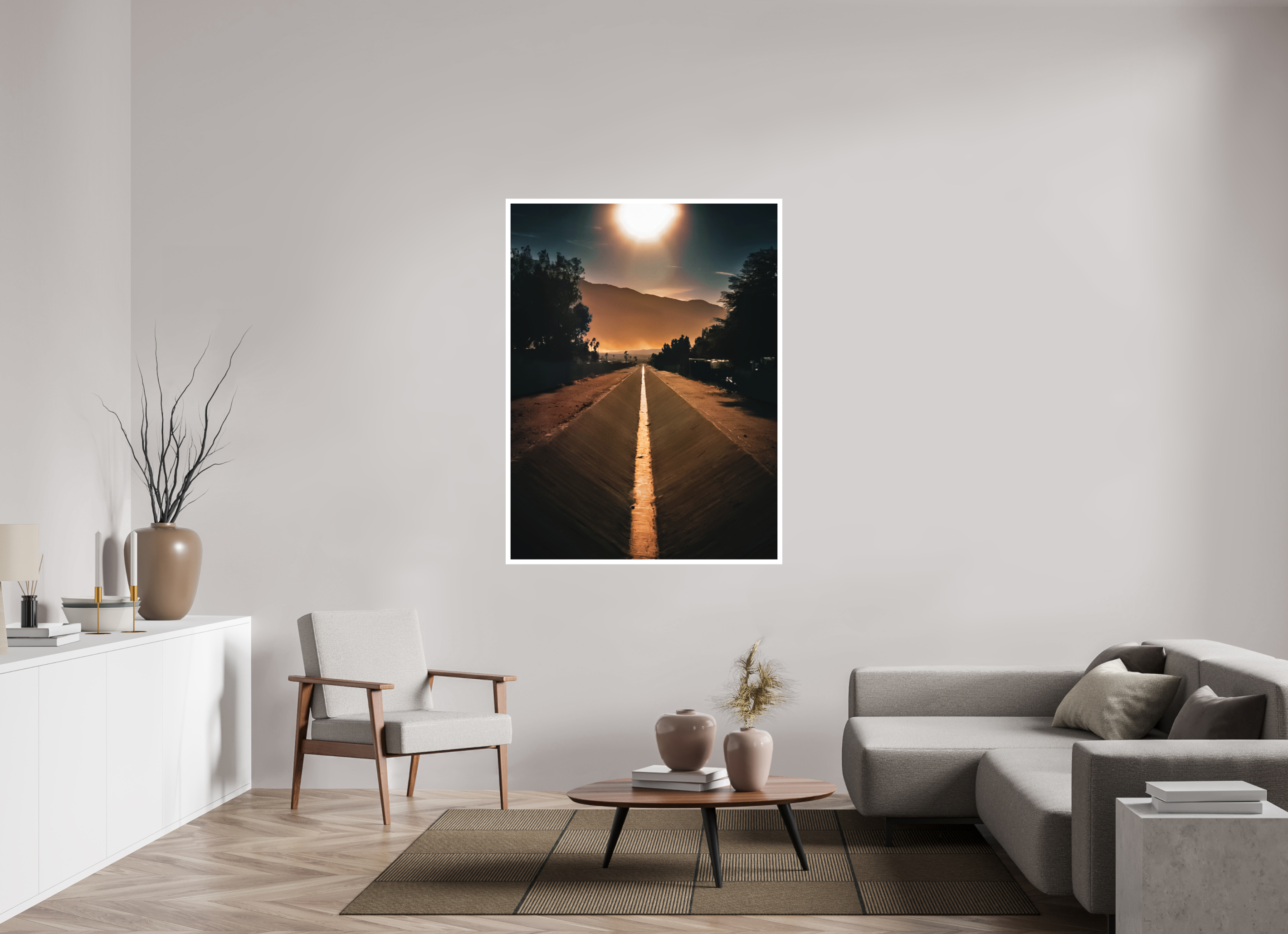43 x 57.3″, Stand Alone Matte Print Flood Control