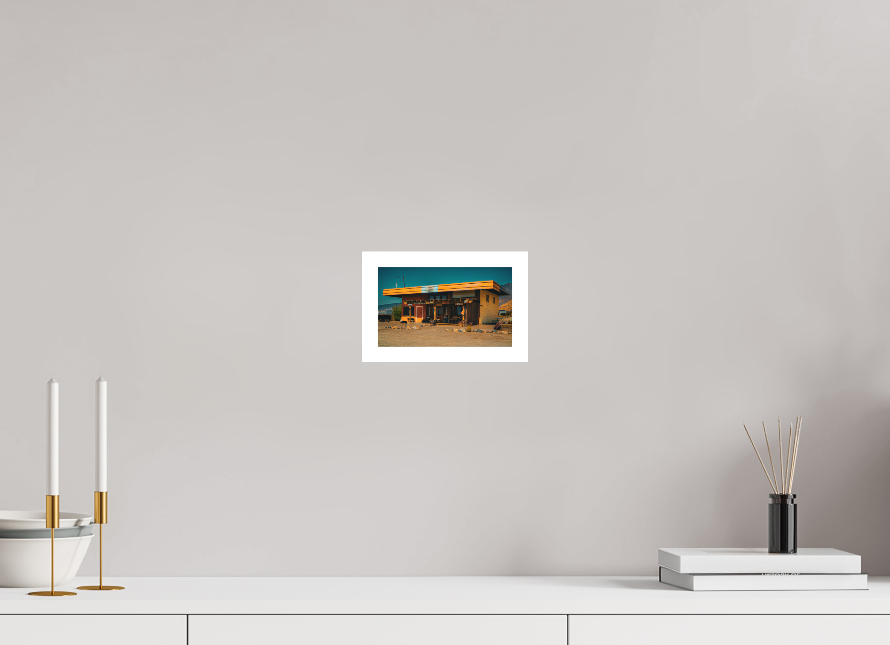 6.8 x 4″, Stand Alone Matte Print General Store