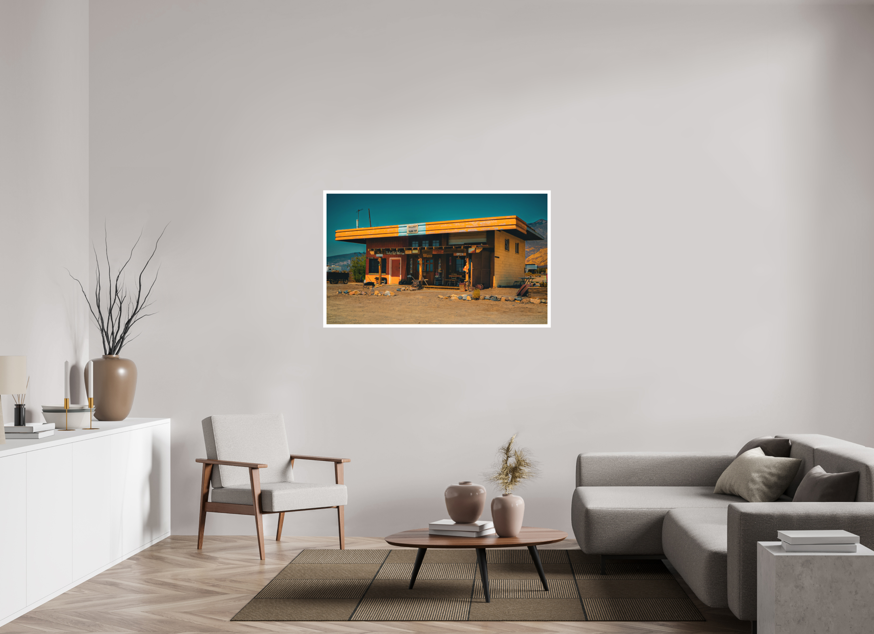 52.4 x 31″, Stand Alone Matte Print General Store