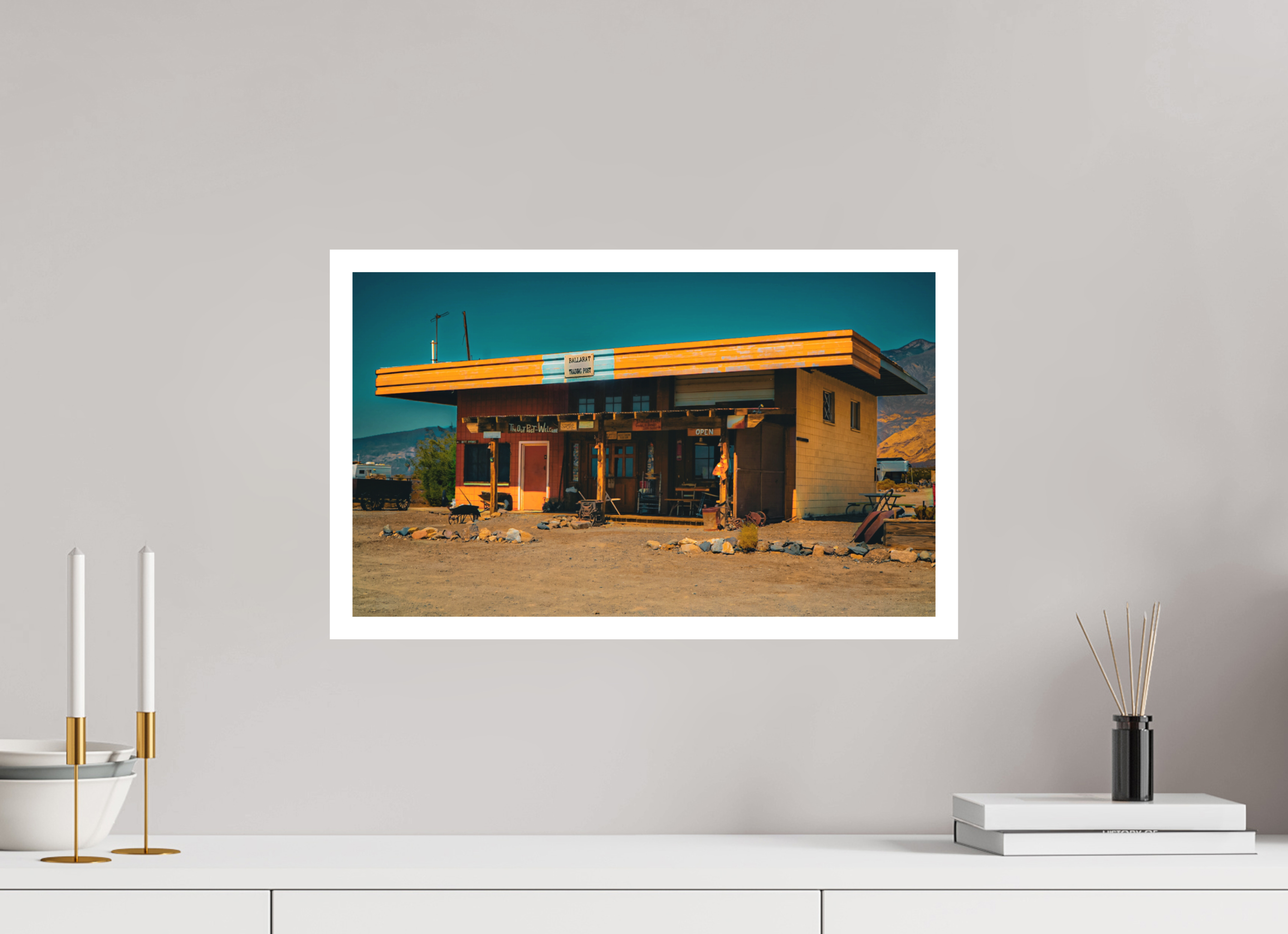 20.3 x 12″, Stand Alone Matte Print General Store