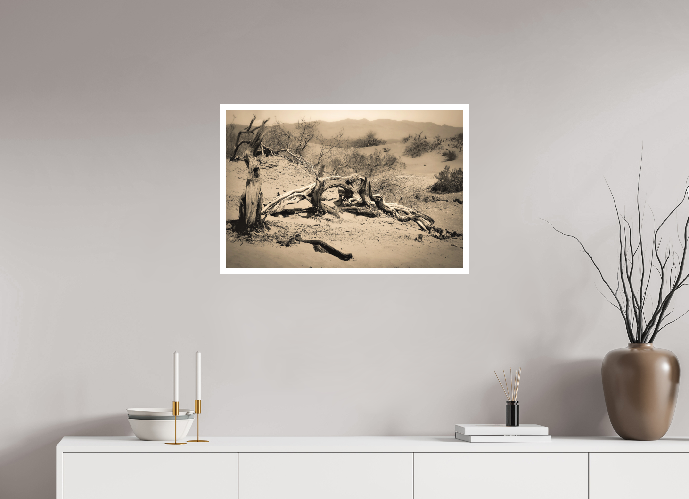 30 x 20″, Stand Alone Matte Print Singing Dune Dreams