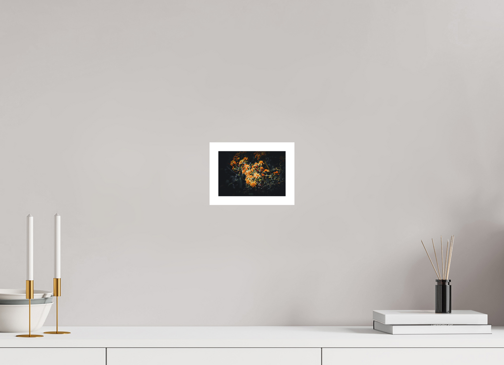 6 x 4″, Stand Alone Matte Print Orange