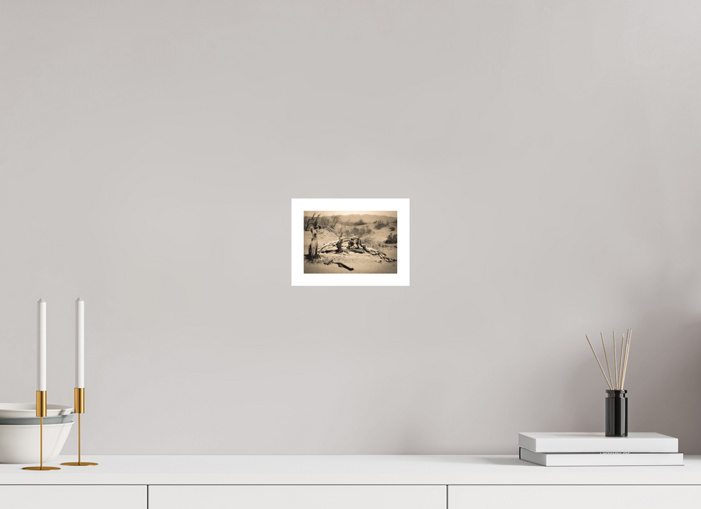 6 x 4″, Stand Alone Matte Print Singing Dune Dreams
