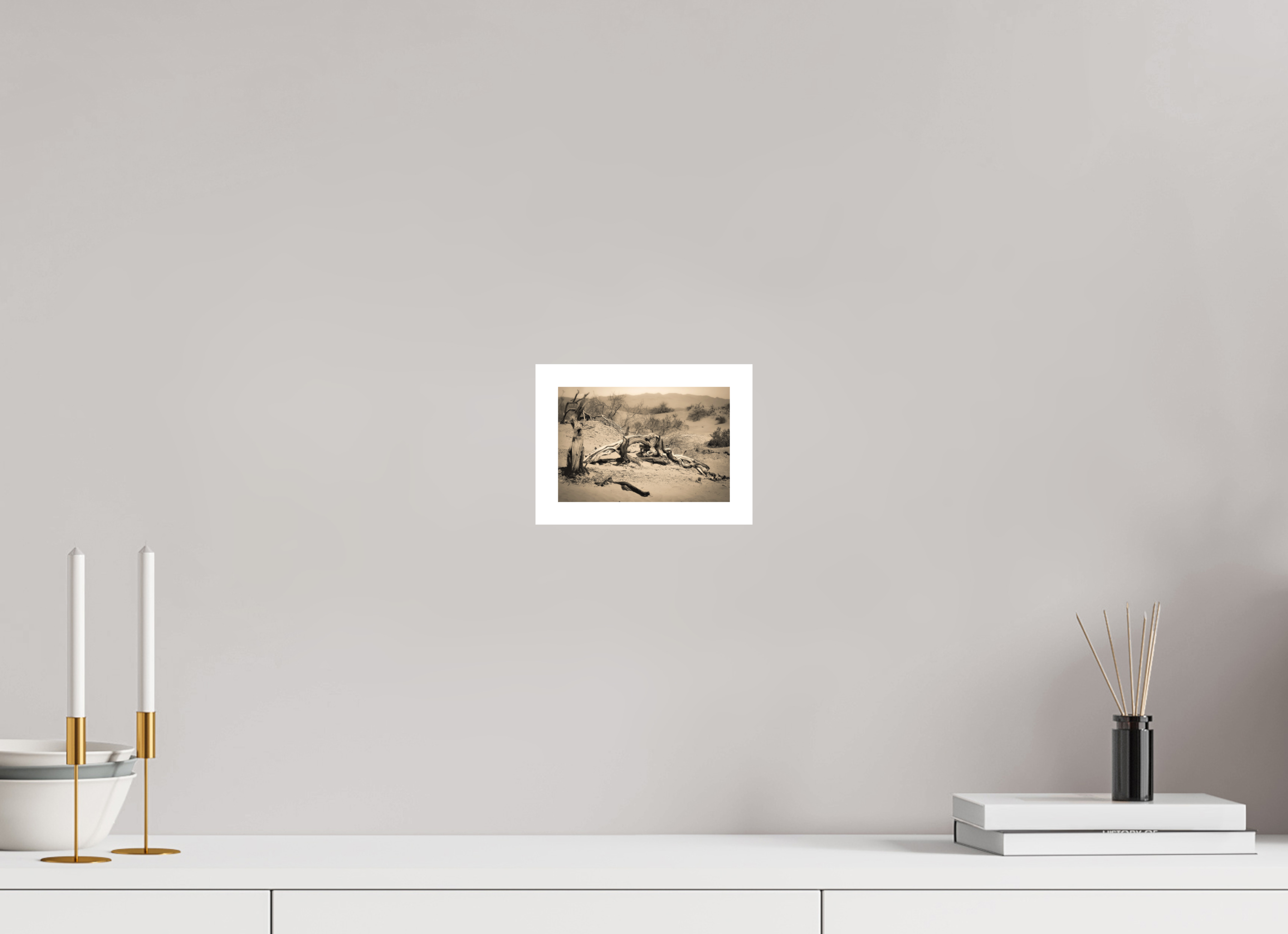 6 x 4″, Stand Alone Matte Print Singing Dune Dreams