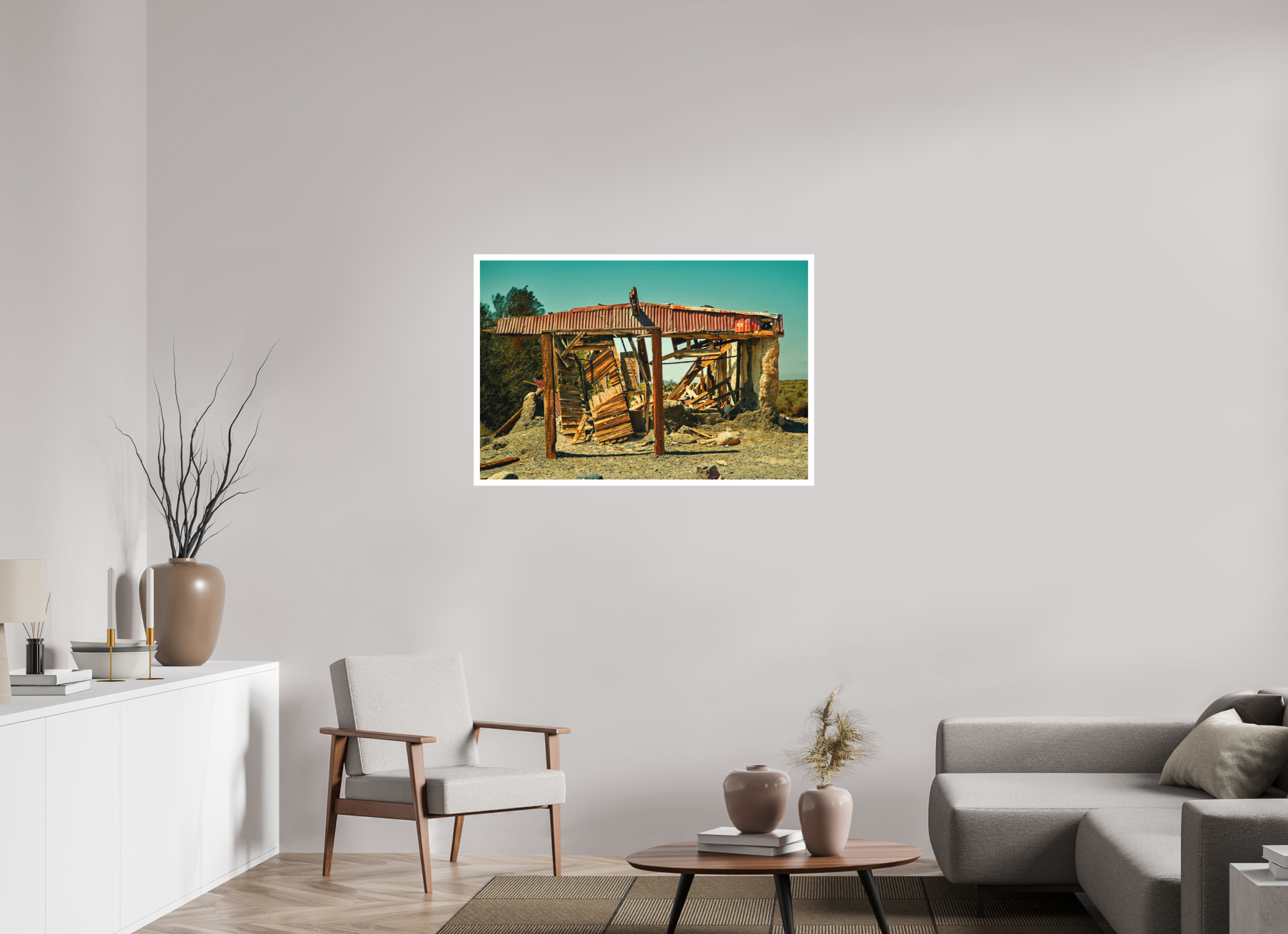 41.9 x 28″, Stand Alone Matte Print Sand Castles