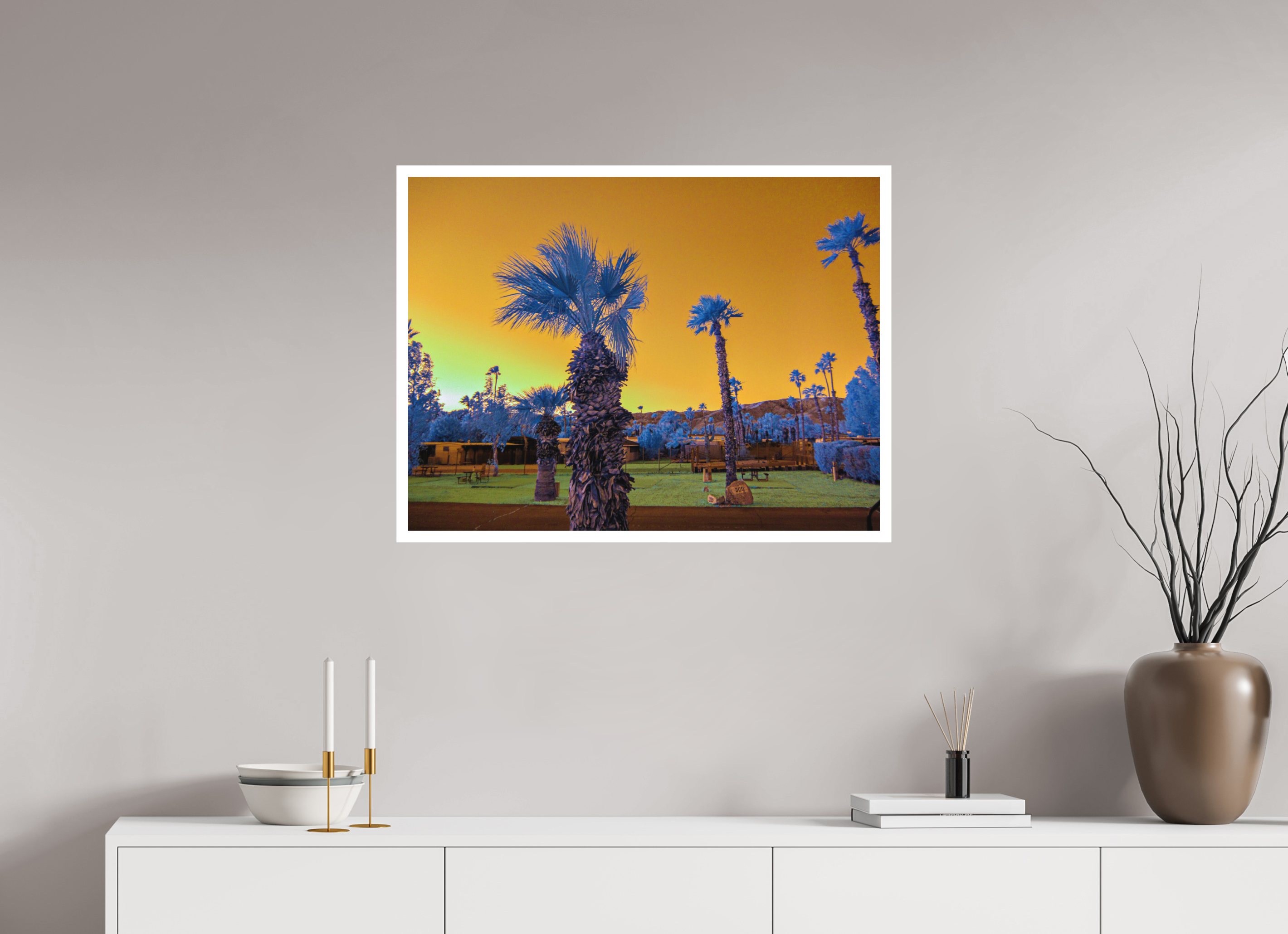 32 x 24″, Stand Alone Matte Print Park Life in Full Spectrum