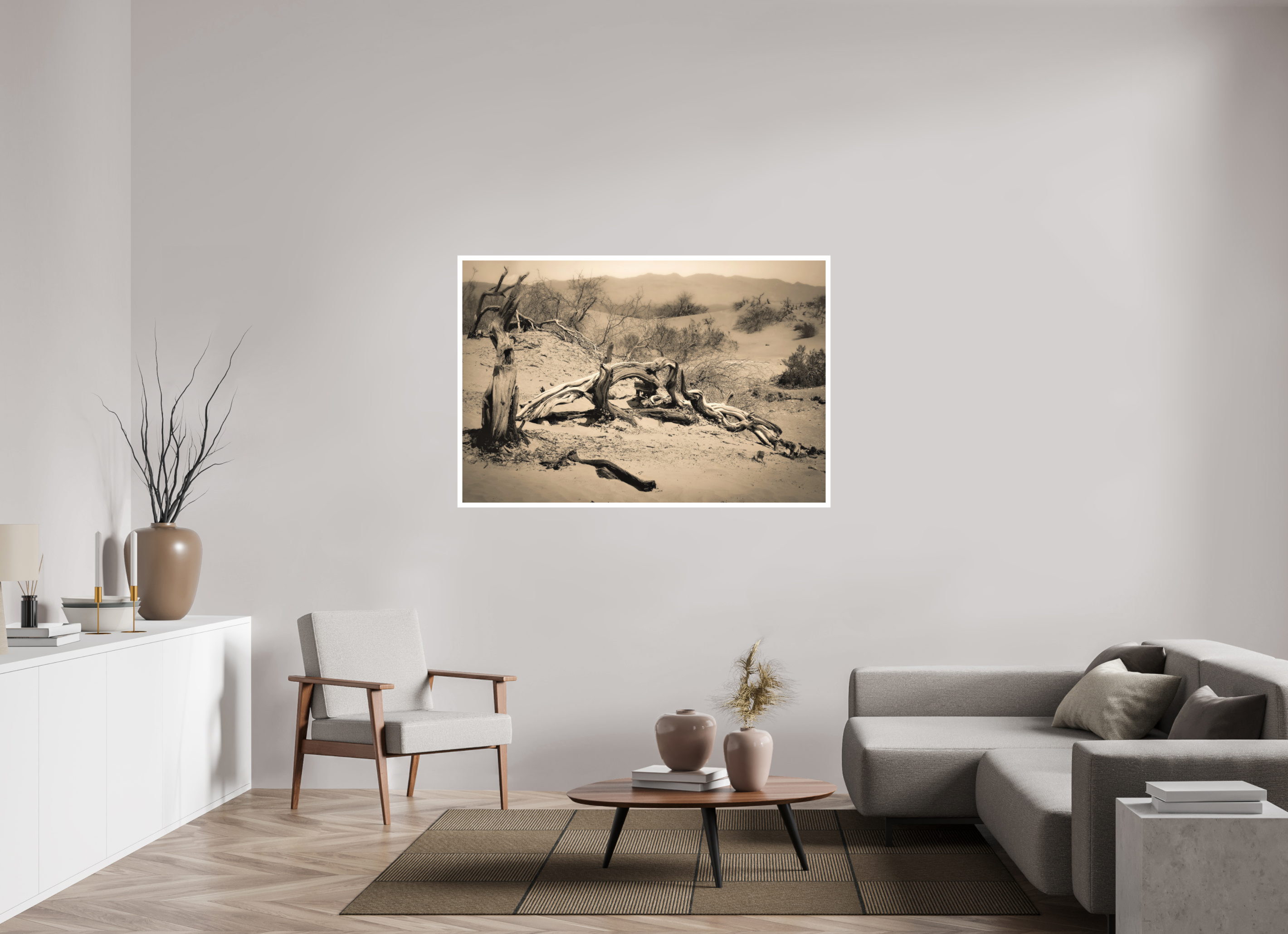 58.5 x 39″, Stand Alone Matte Print Singing Dune Dreams