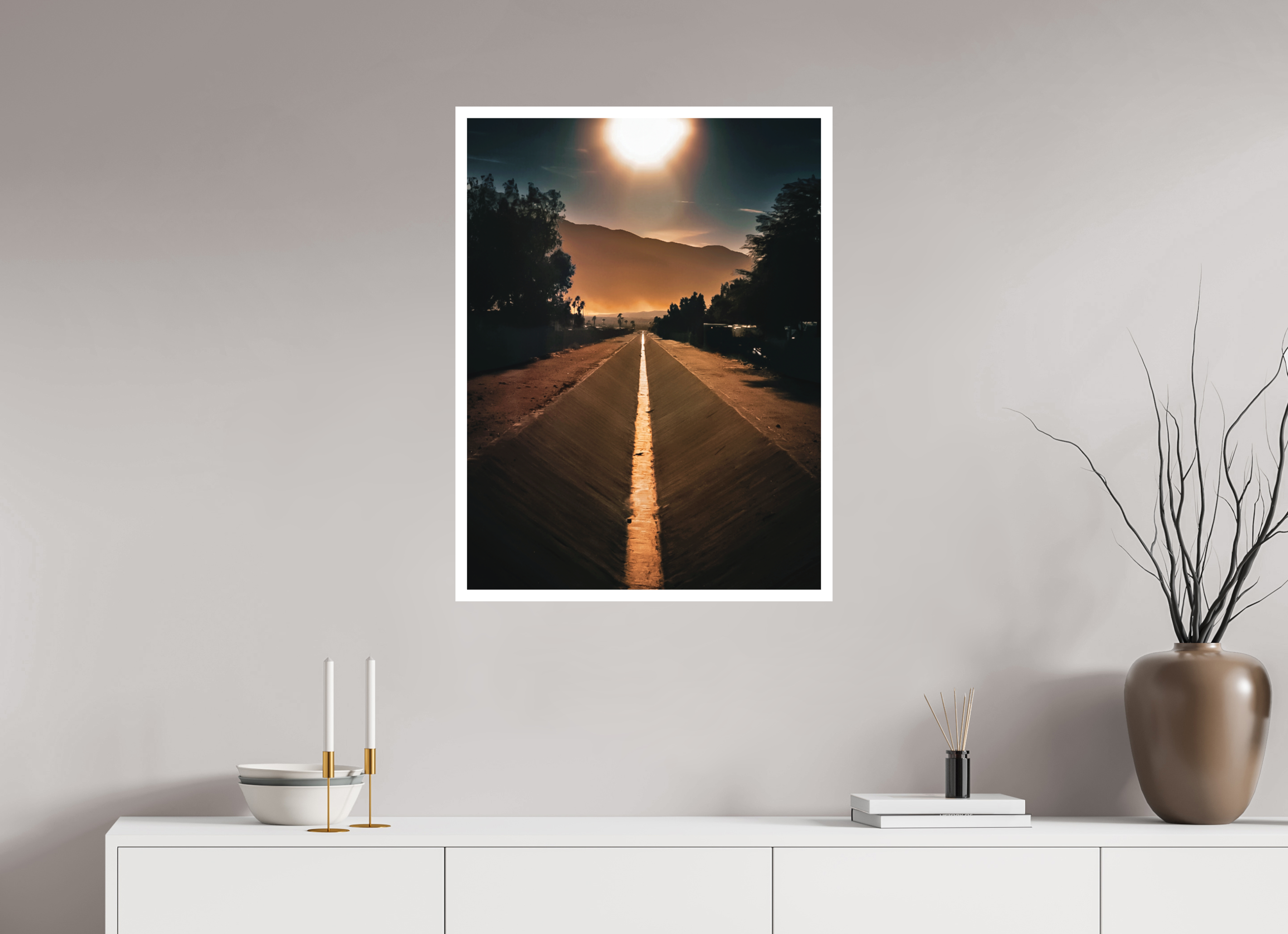 24 x 32″, Stand Alone Matte Print Flood Control