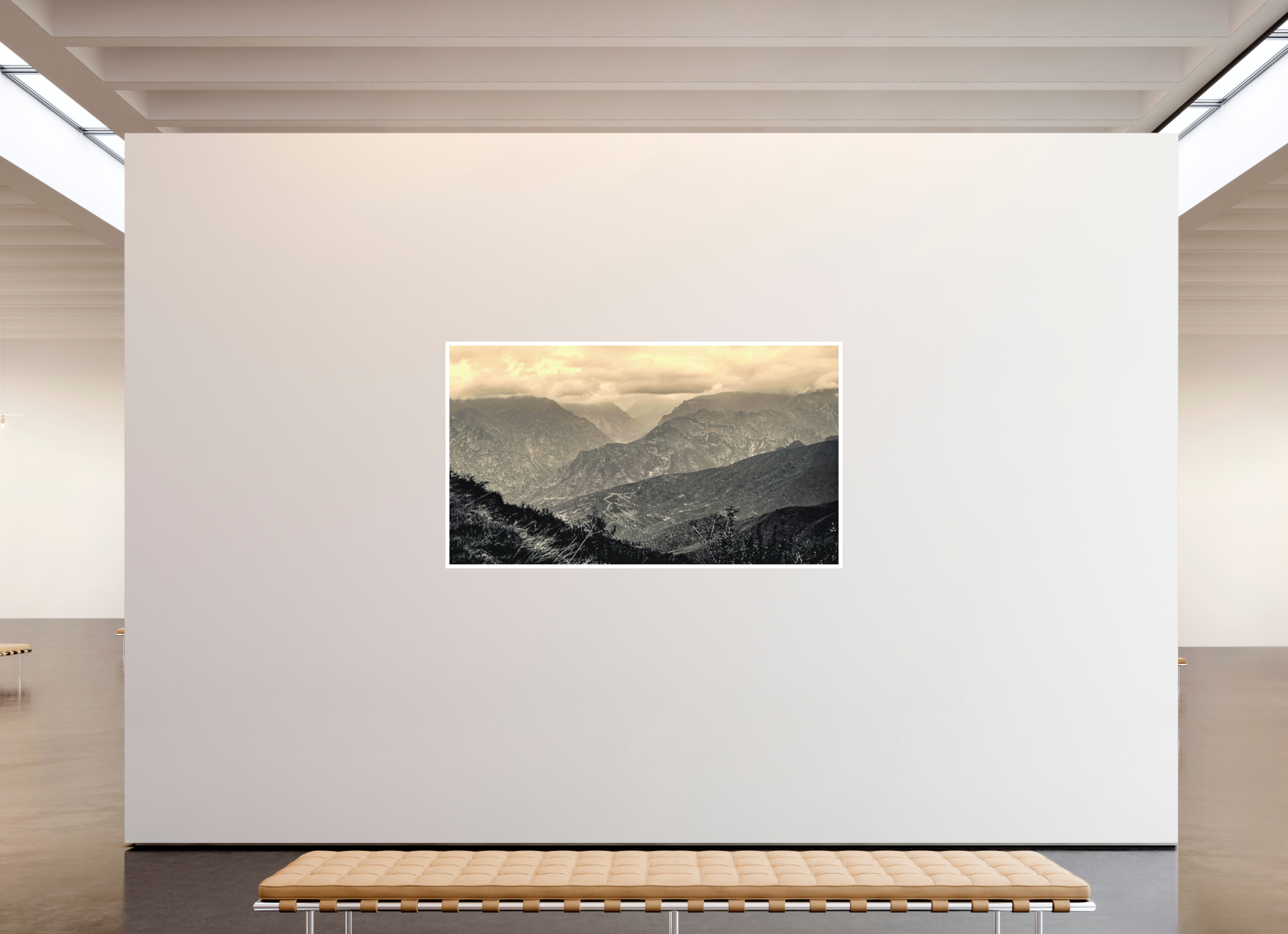 76.5 x 43″, Stand Alone Matte Print Daily Commute