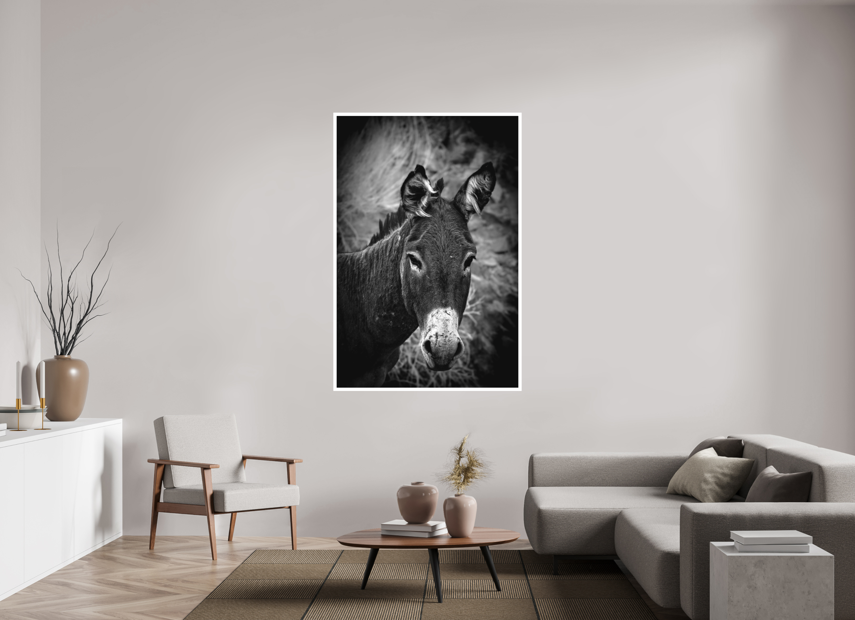 43 x 64.3″, Stand Alone Matte Print King of the desert