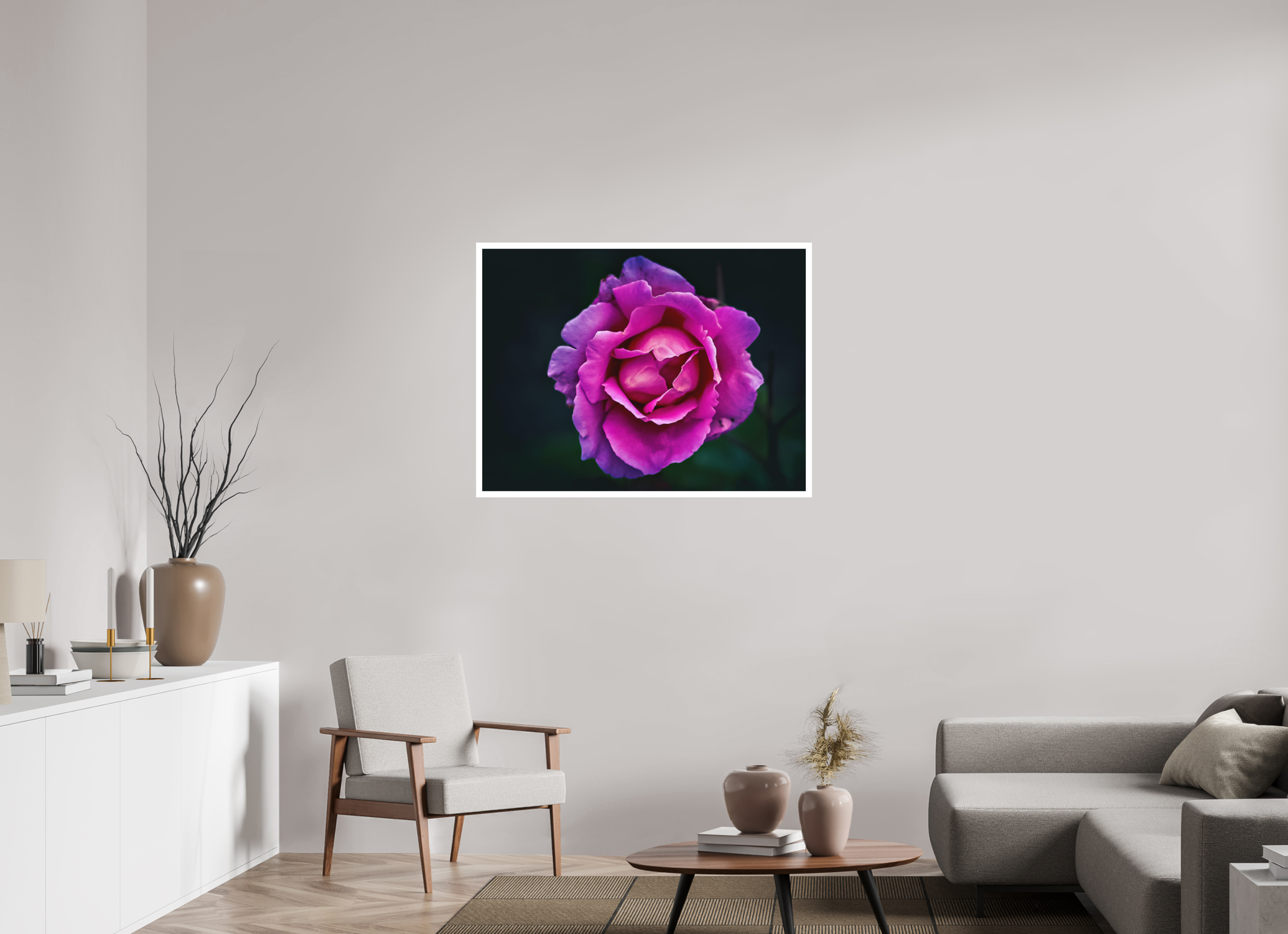 41.3 x 31″, Stand Alone Matte Print Pink