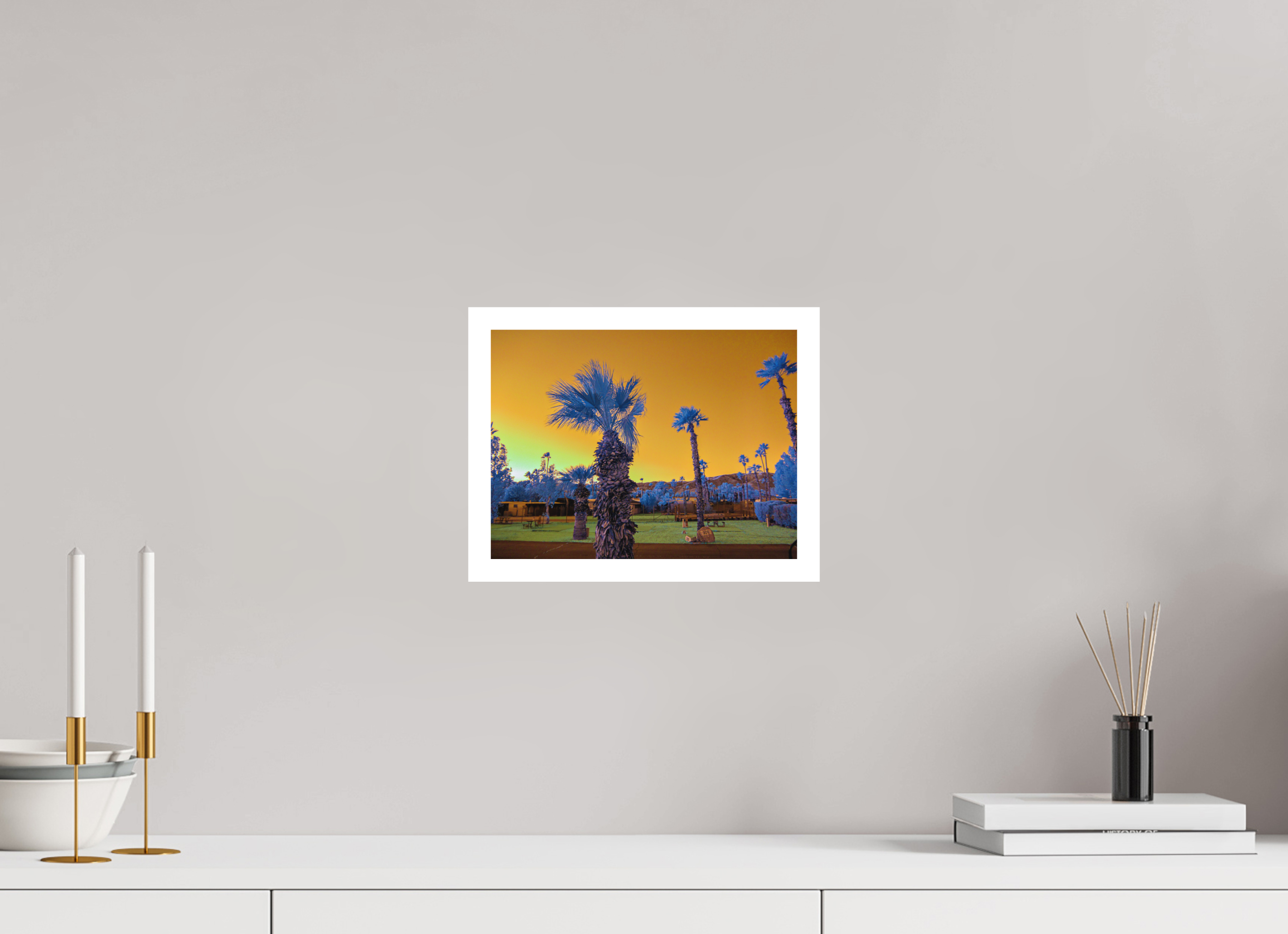 10.7 x 8″, Stand Alone Matte Print Park Life in Full Spectrum