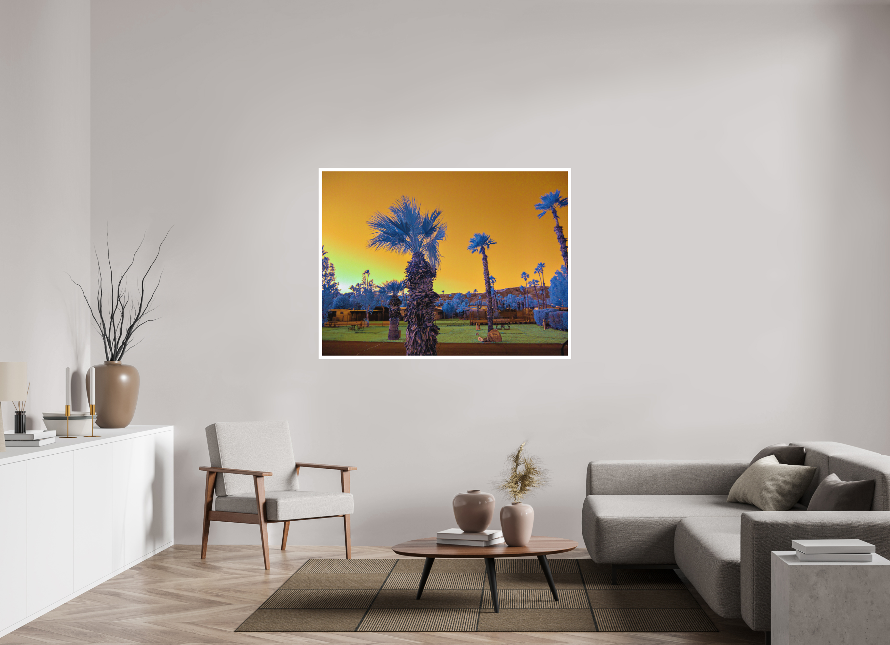 57.3 x 43″, Stand Alone Matte Print Park Life in Full Spectrum