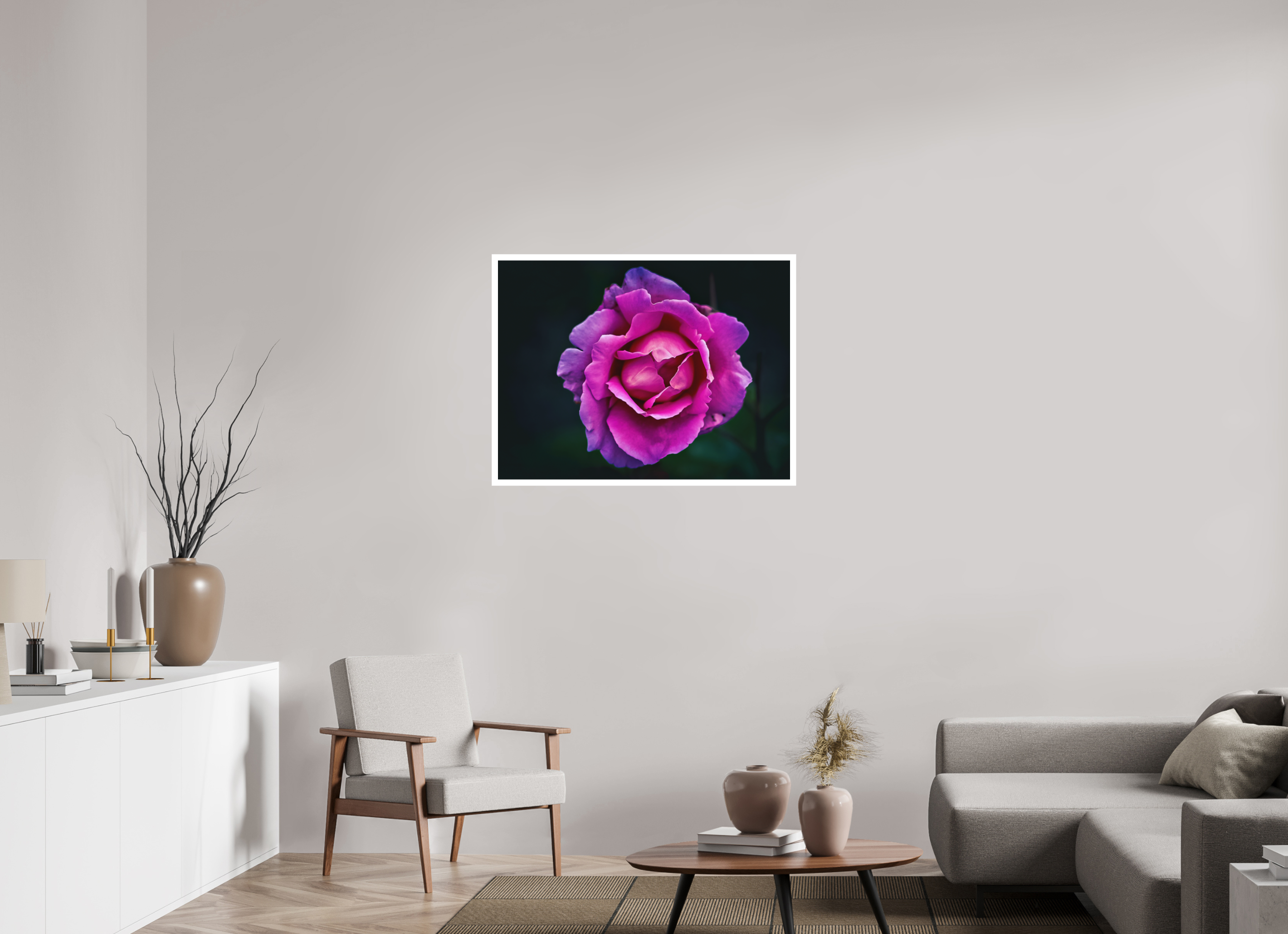 37.3 x 28″, Stand Alone Matte Print Pink