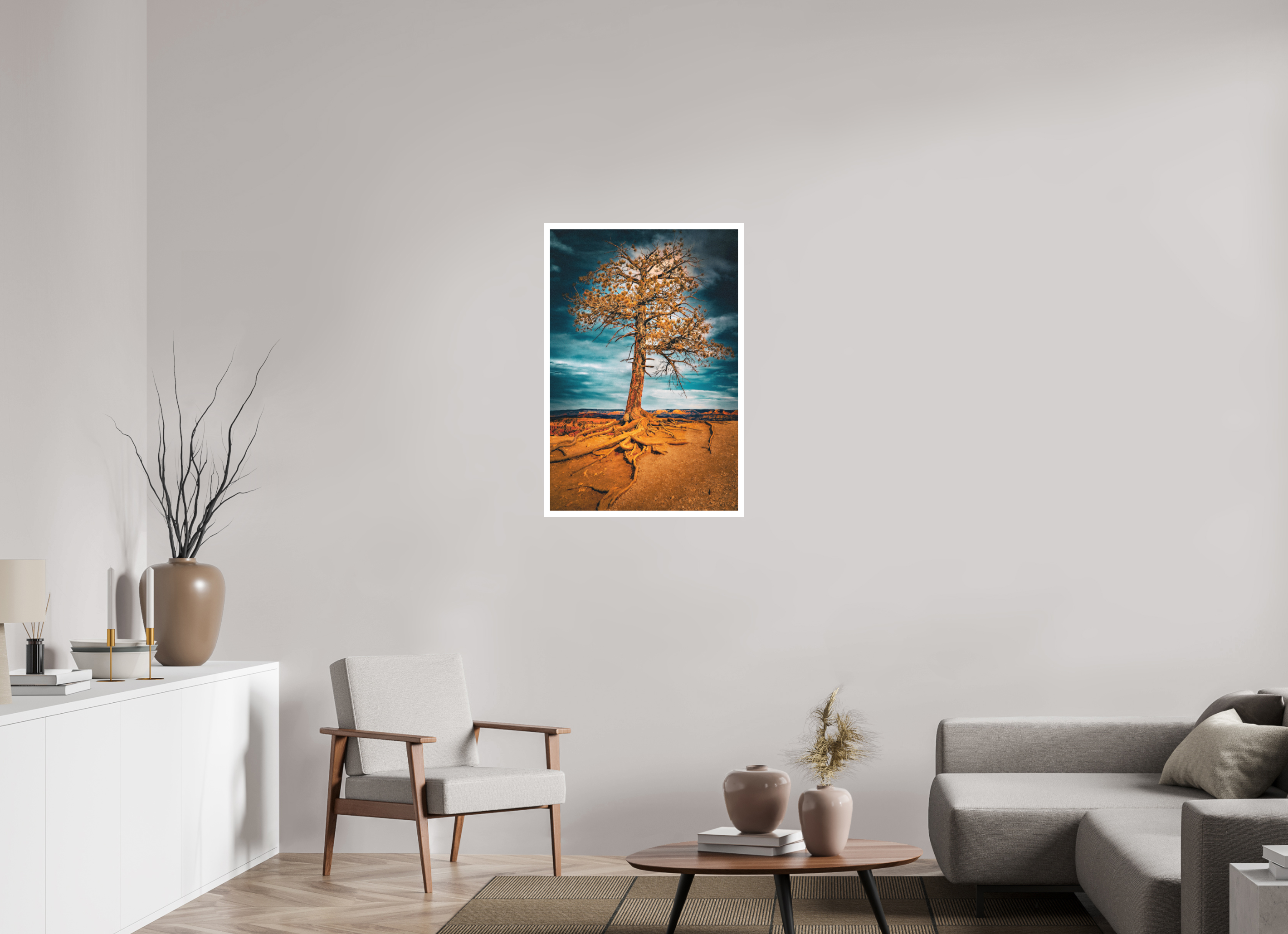 24 x 36″, Stand Alone Matte Print Canyon Roots