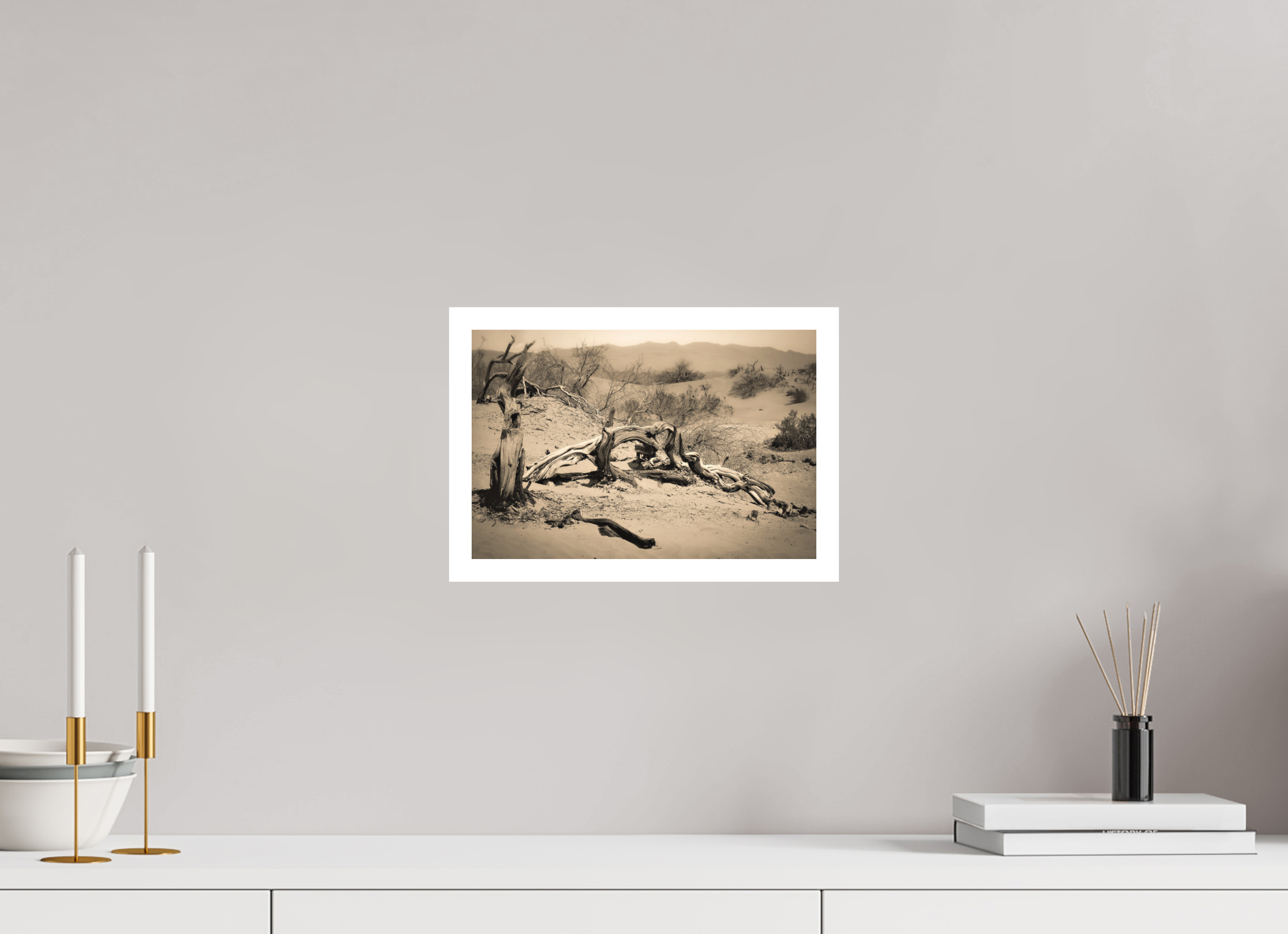 12 x 8″, Stand Alone Matte Print Singing Dune Dreams