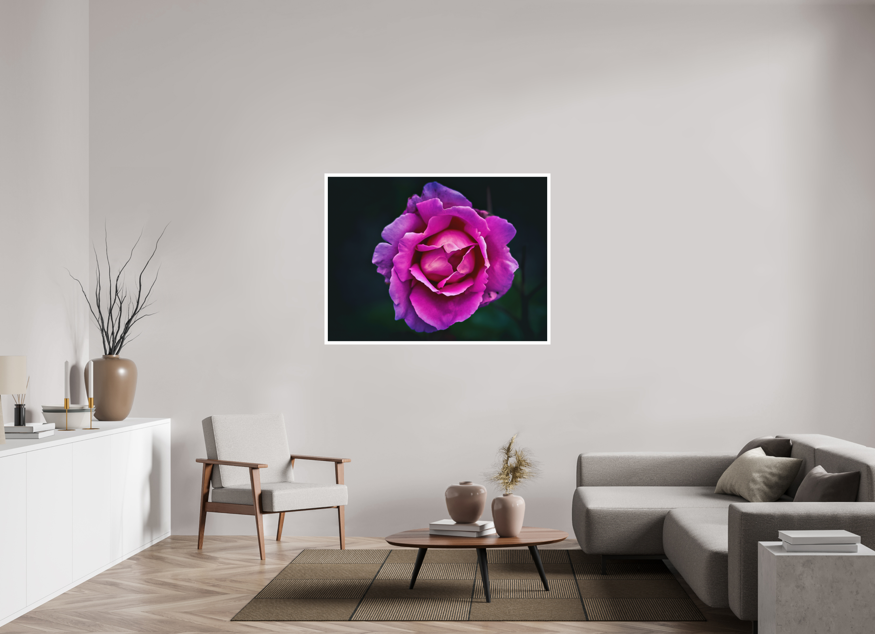 52 x 39″, Stand Alone Matte Print Pink