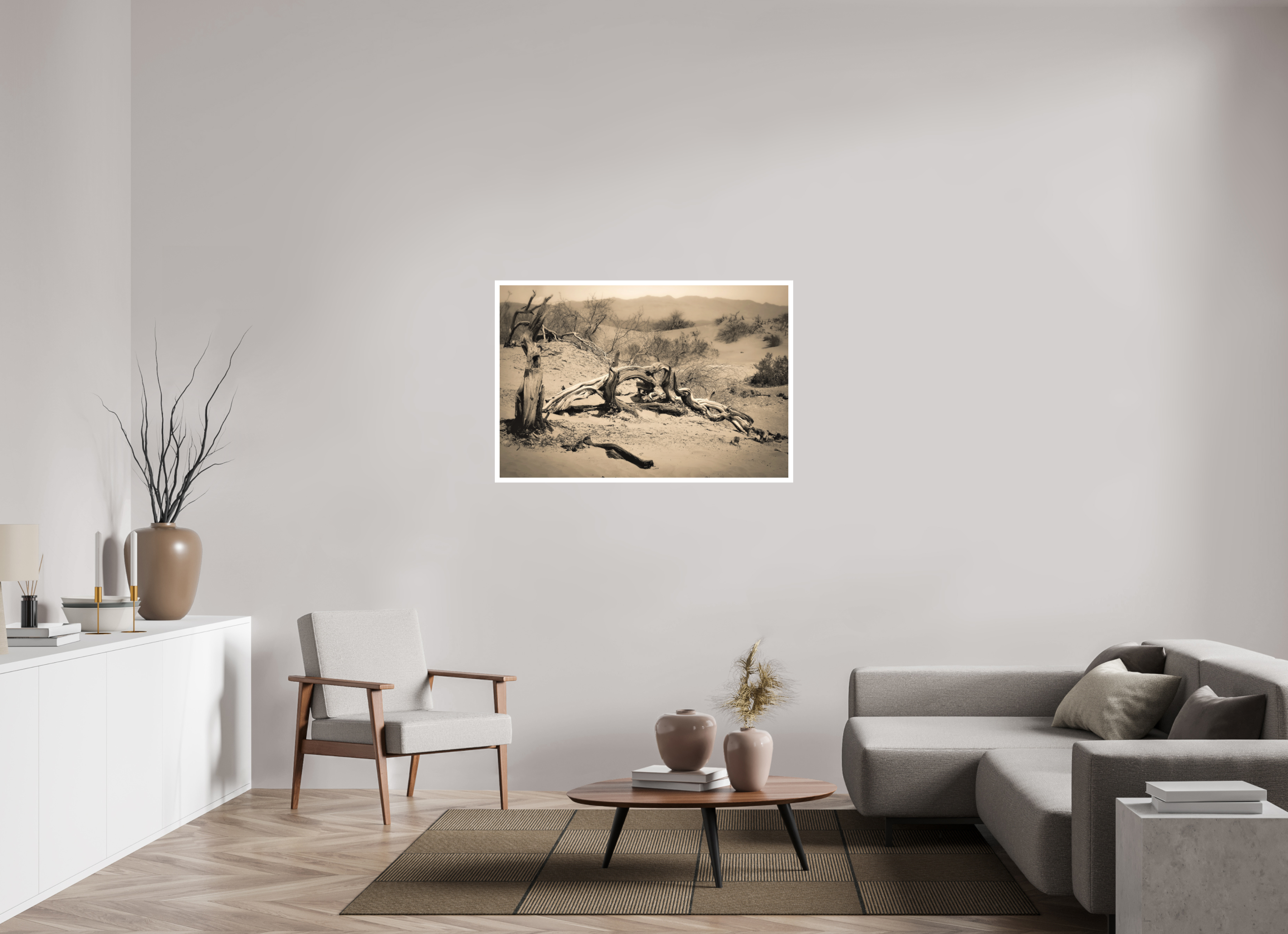 46.5 x 31″, Stand Alone Matte Print Singing Dune Dreams