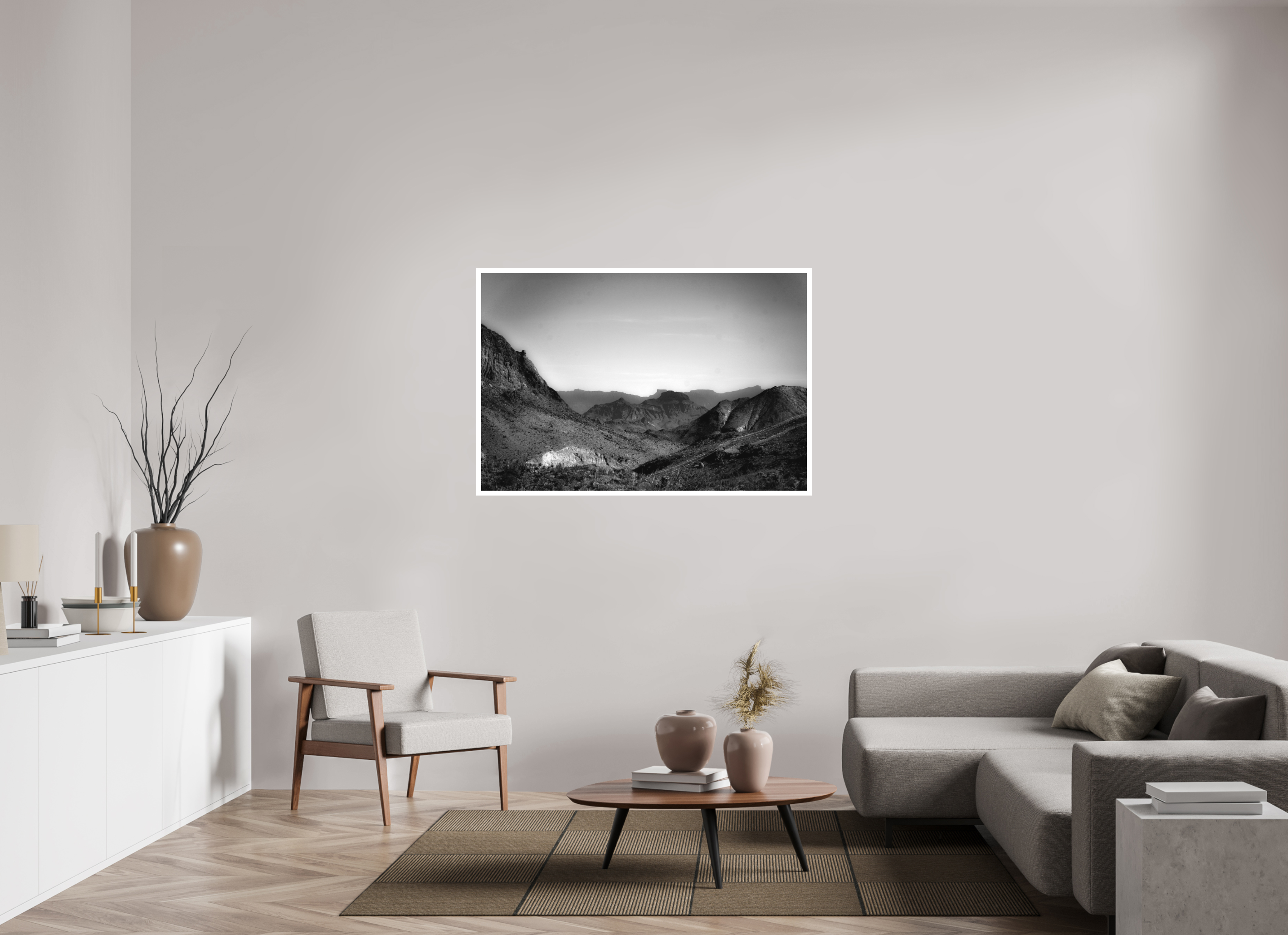 52.5 x 35″, Stand Alone Matte Print Soft Texas