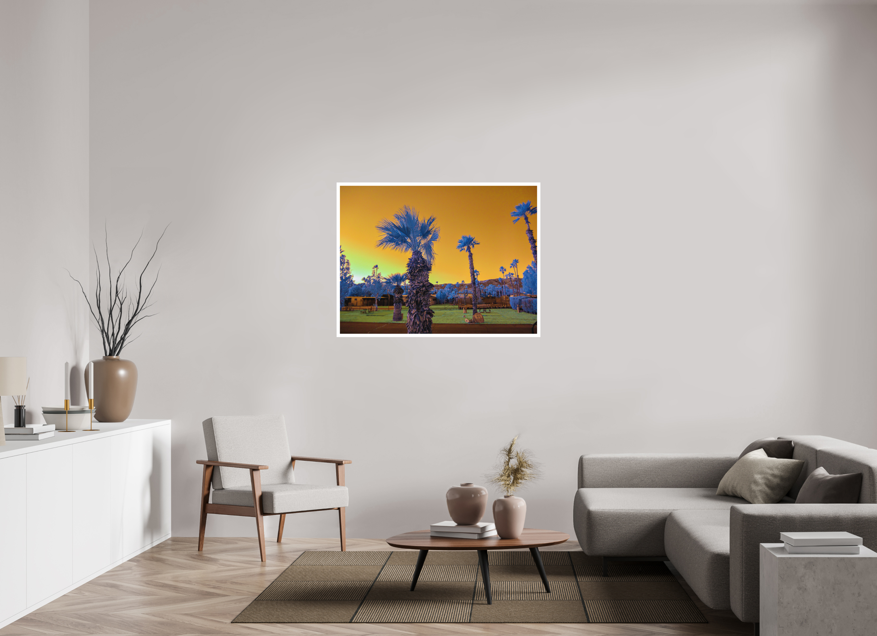 46.7 x 35″, Stand Alone Matte Print Park Life in Full Spectrum