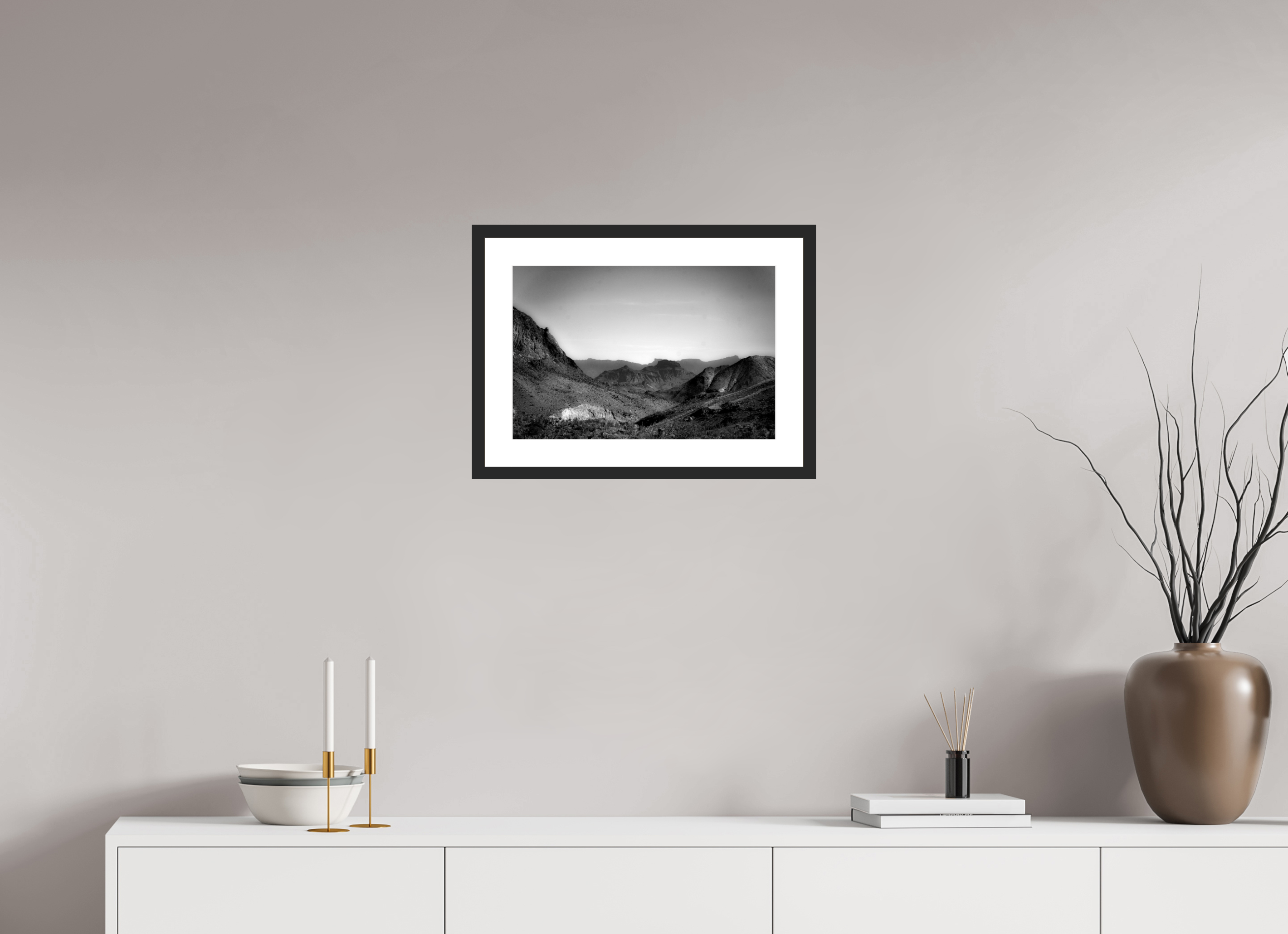 18 x 12″, Framed FineArt Pearl Paper Soft Texas