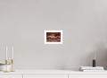 6 x 4″, Stand Alone Matte Print Red Truck