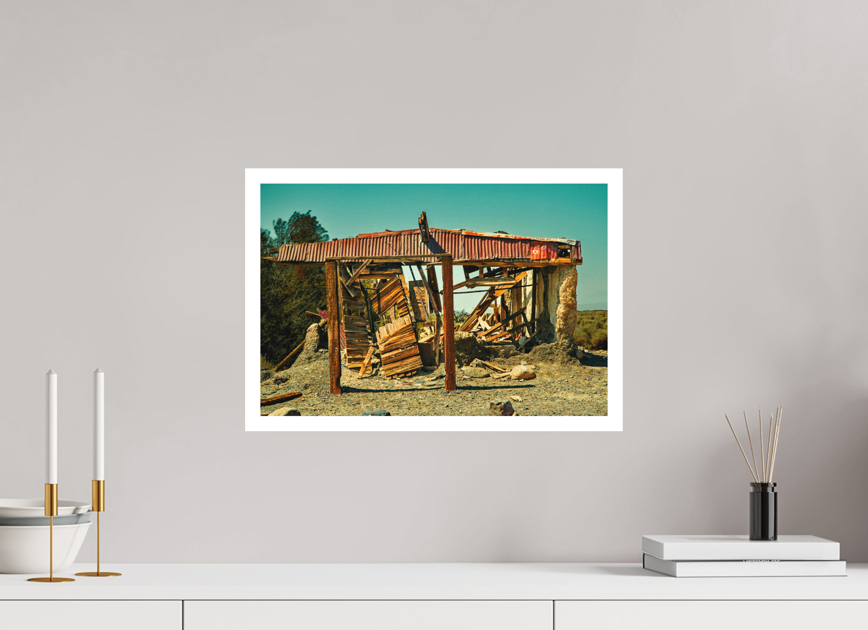 18 x 12″, Stand Alone Matte Print Sand Castles