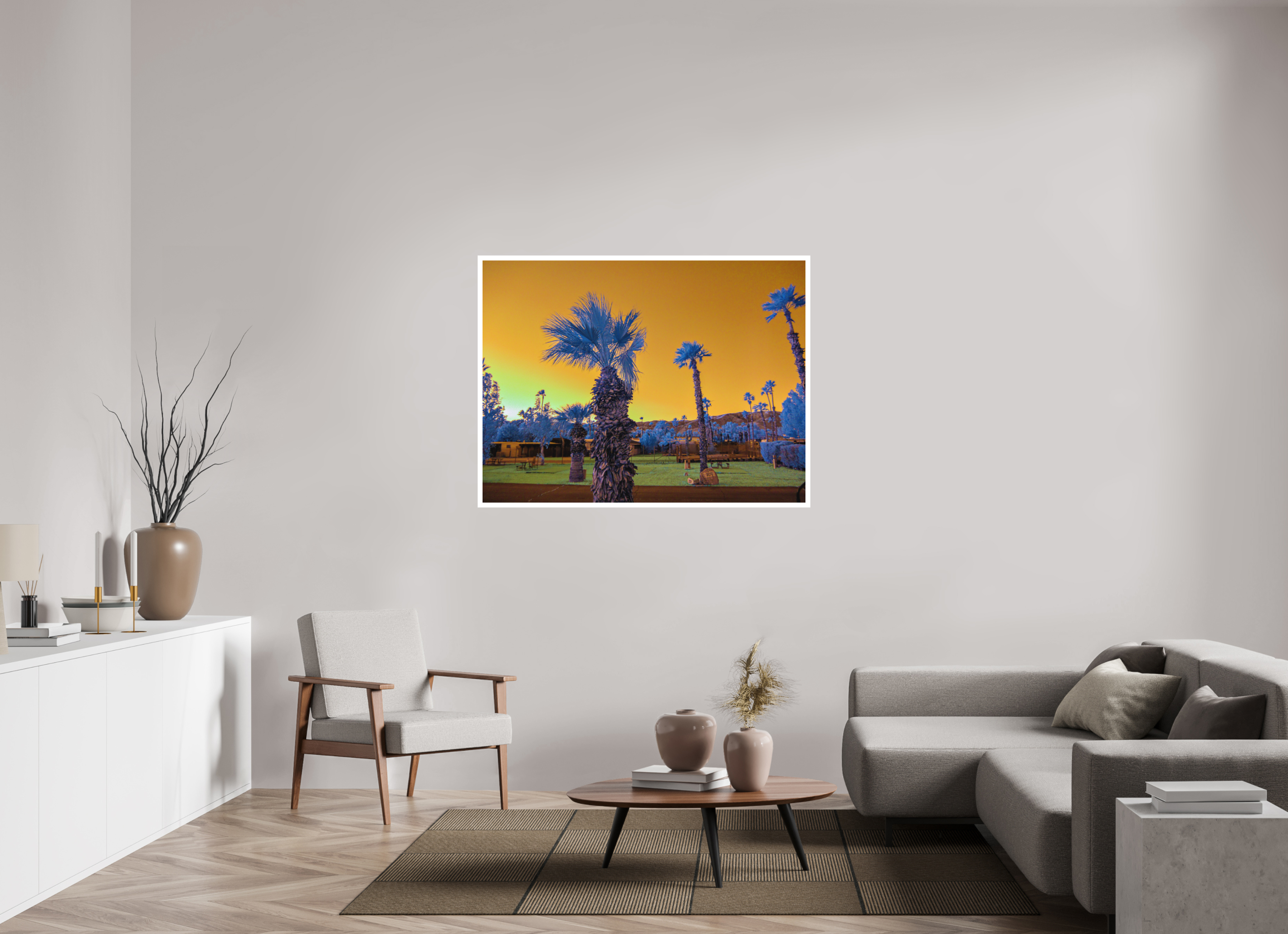 52 x 39″, Stand Alone Matte Print Park Life in Full Spectrum