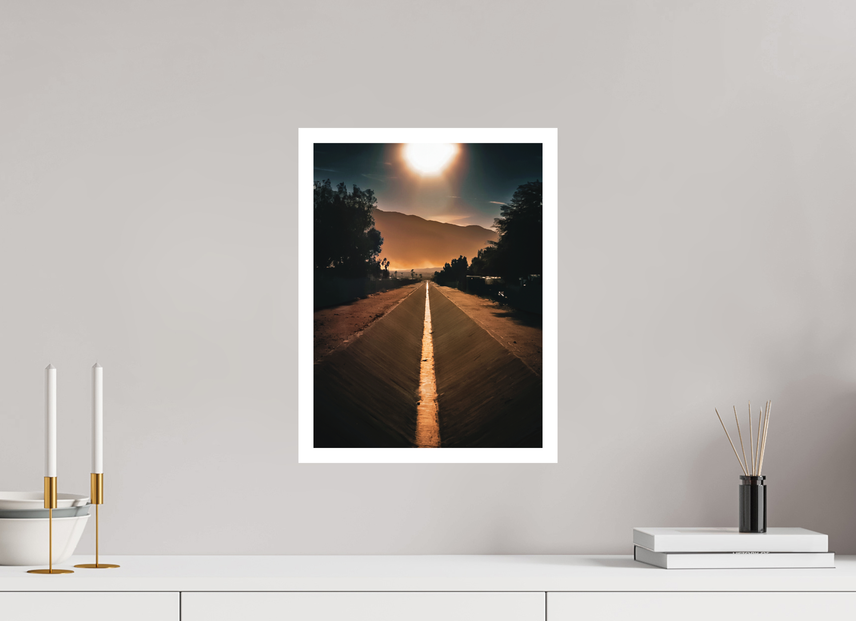 12 x 16″, Stand Alone Matte Print Flood Control