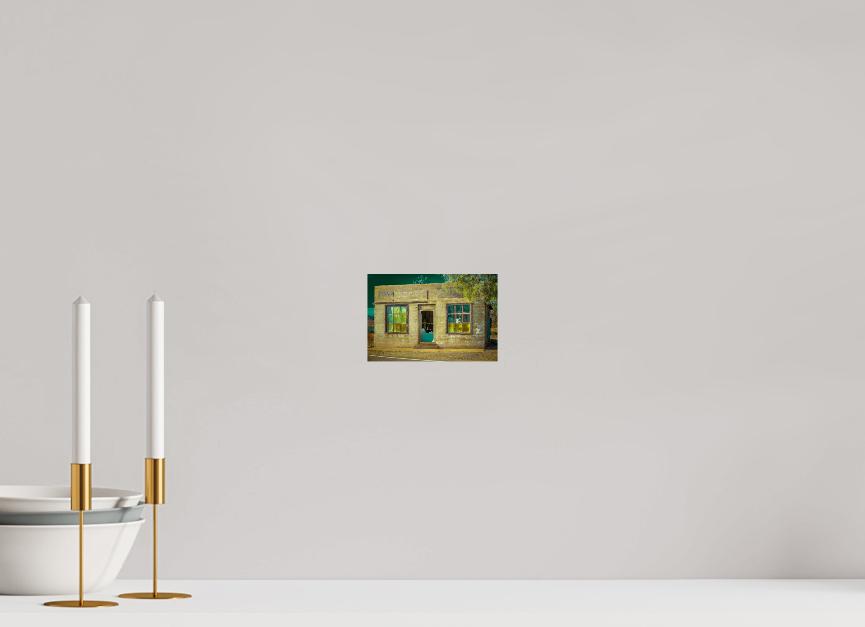 6 x 4″, FineArt Pearl Paper on Aluminum Dibond Building Robot