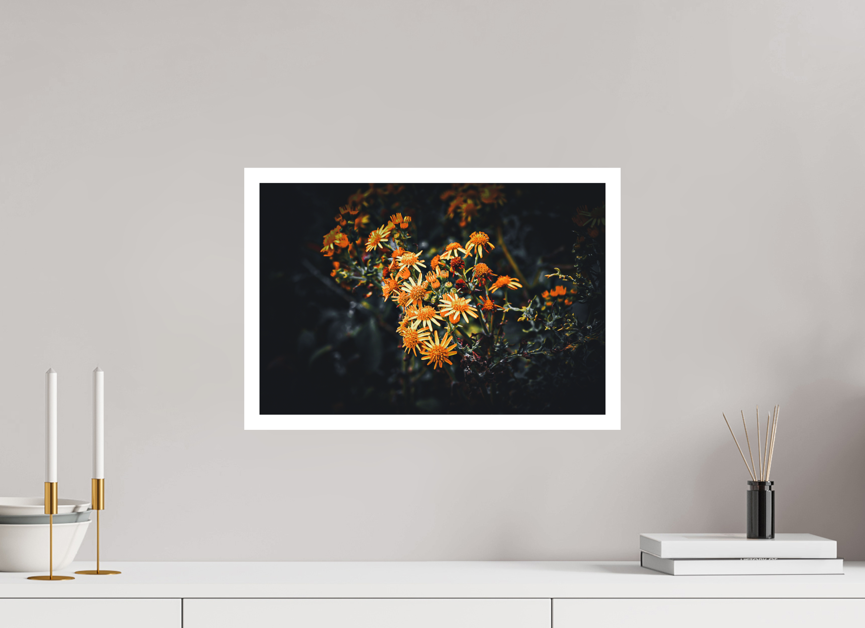 18 x 12″, Stand Alone Matte Print Orange