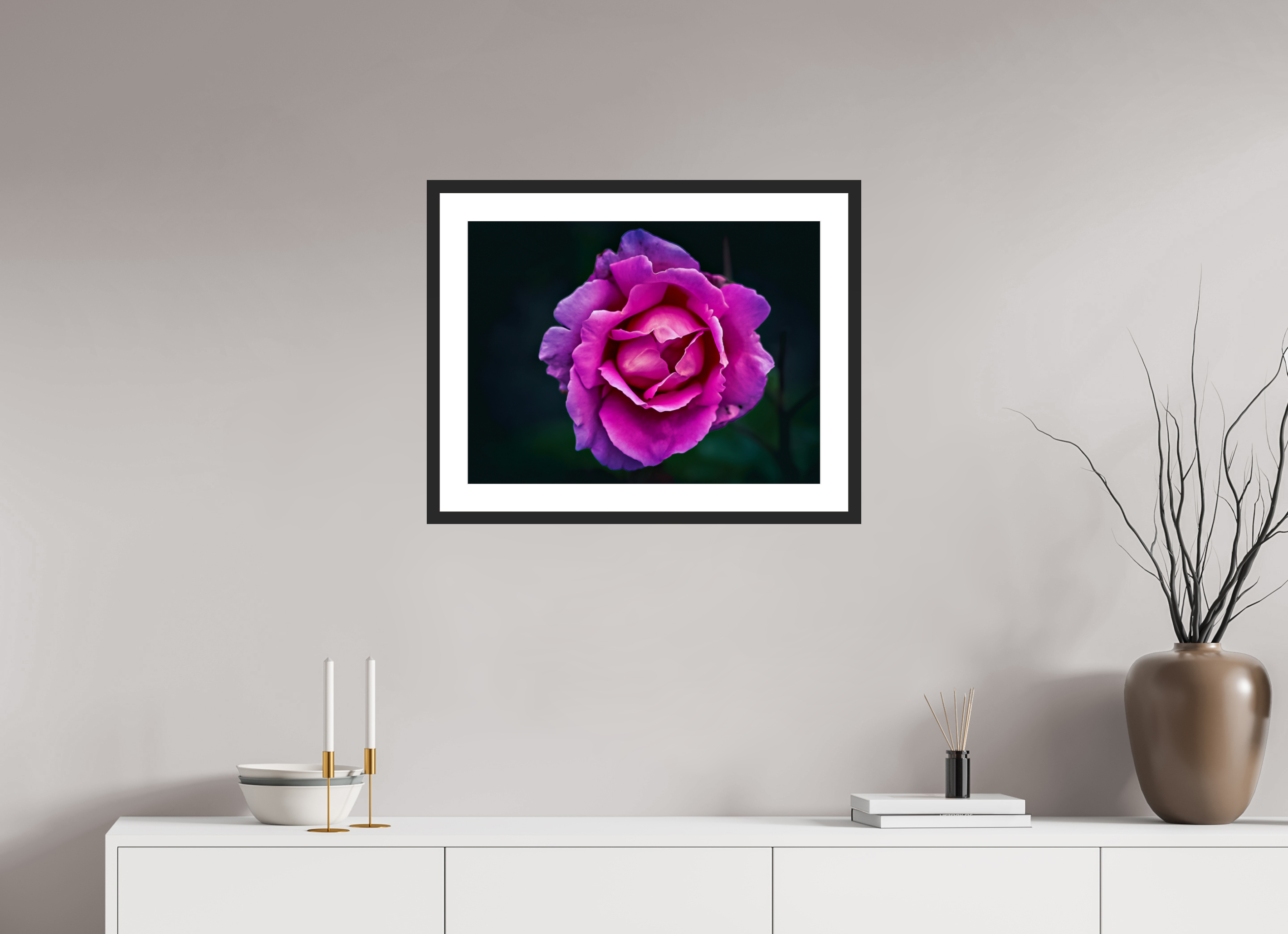 24 x 18″, Framed FineArt Pearl Paper Pink