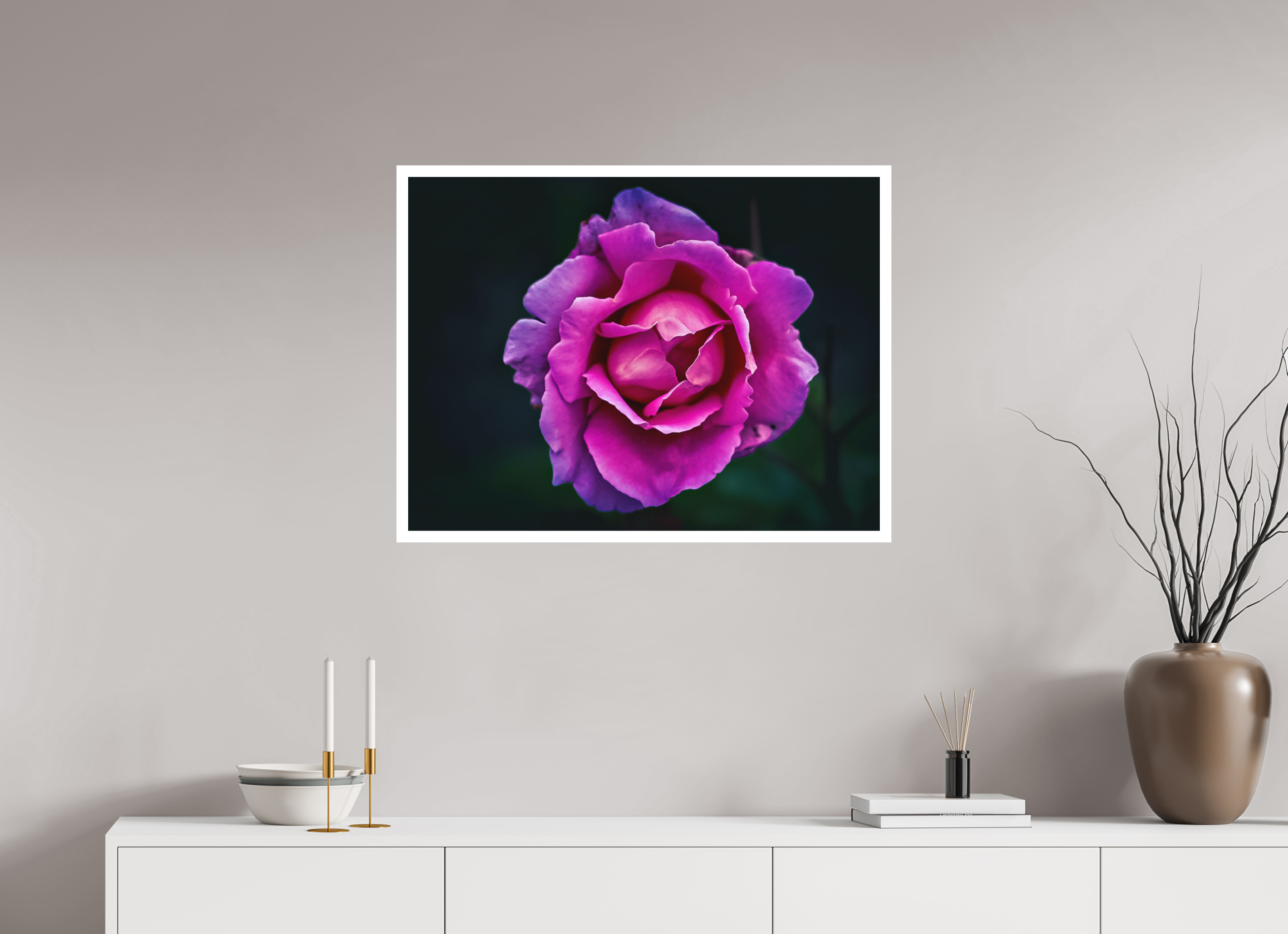 32 x 24″, Stand Alone Matte Print Pink