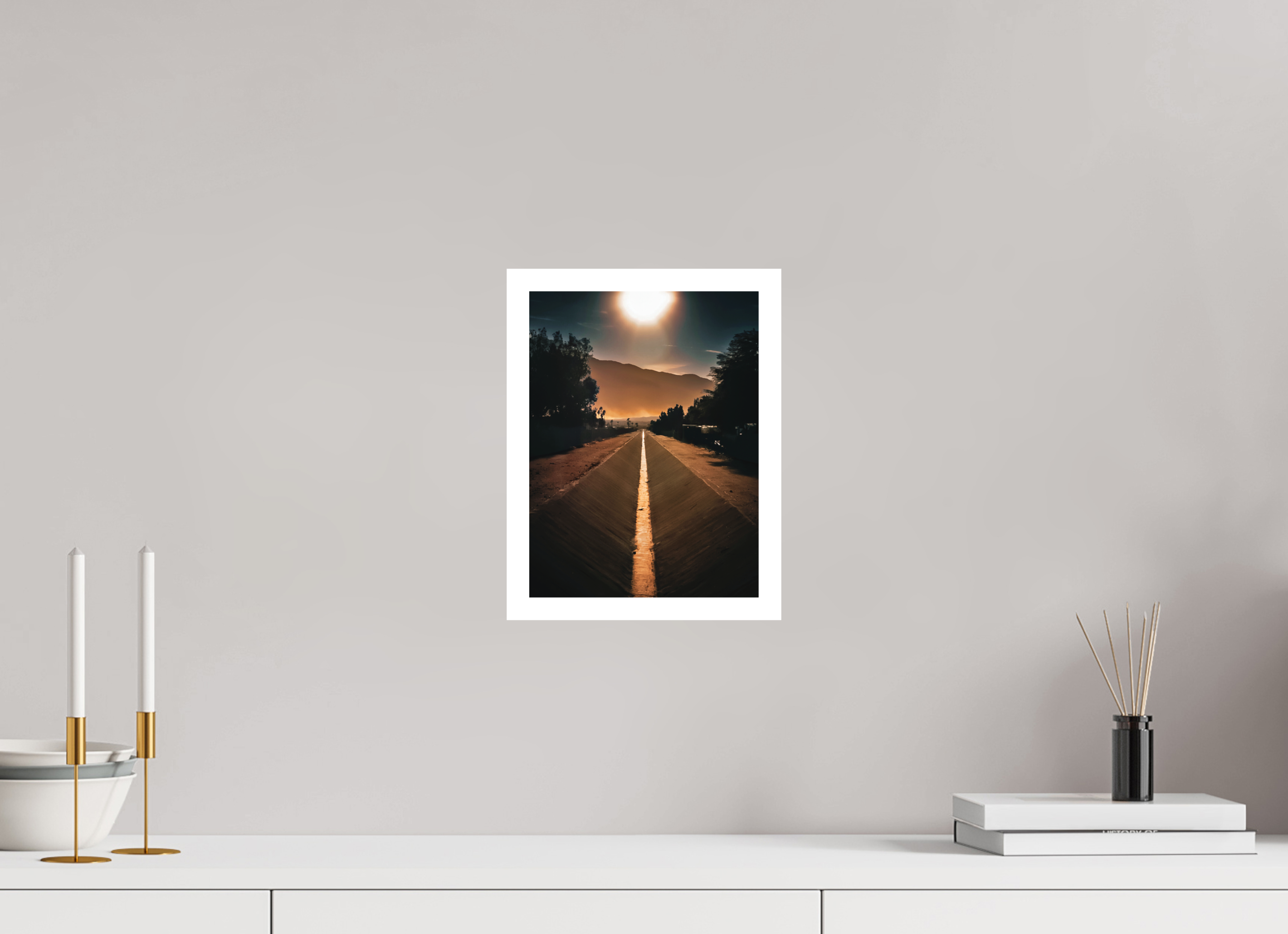 8 x 10.7″, Stand Alone Matte Print Flood Control