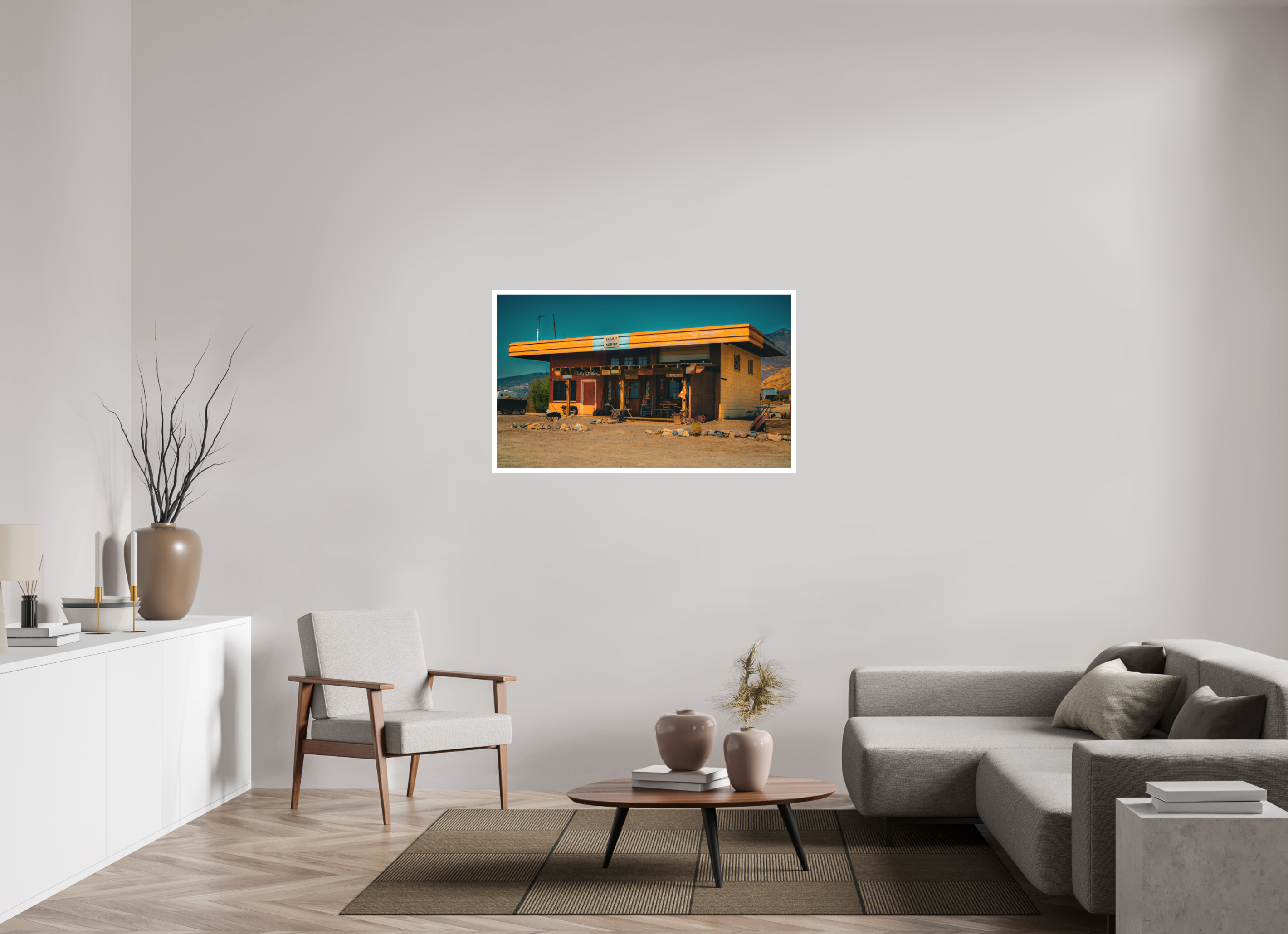 47.4 x 28″, Stand Alone Matte Print General Store