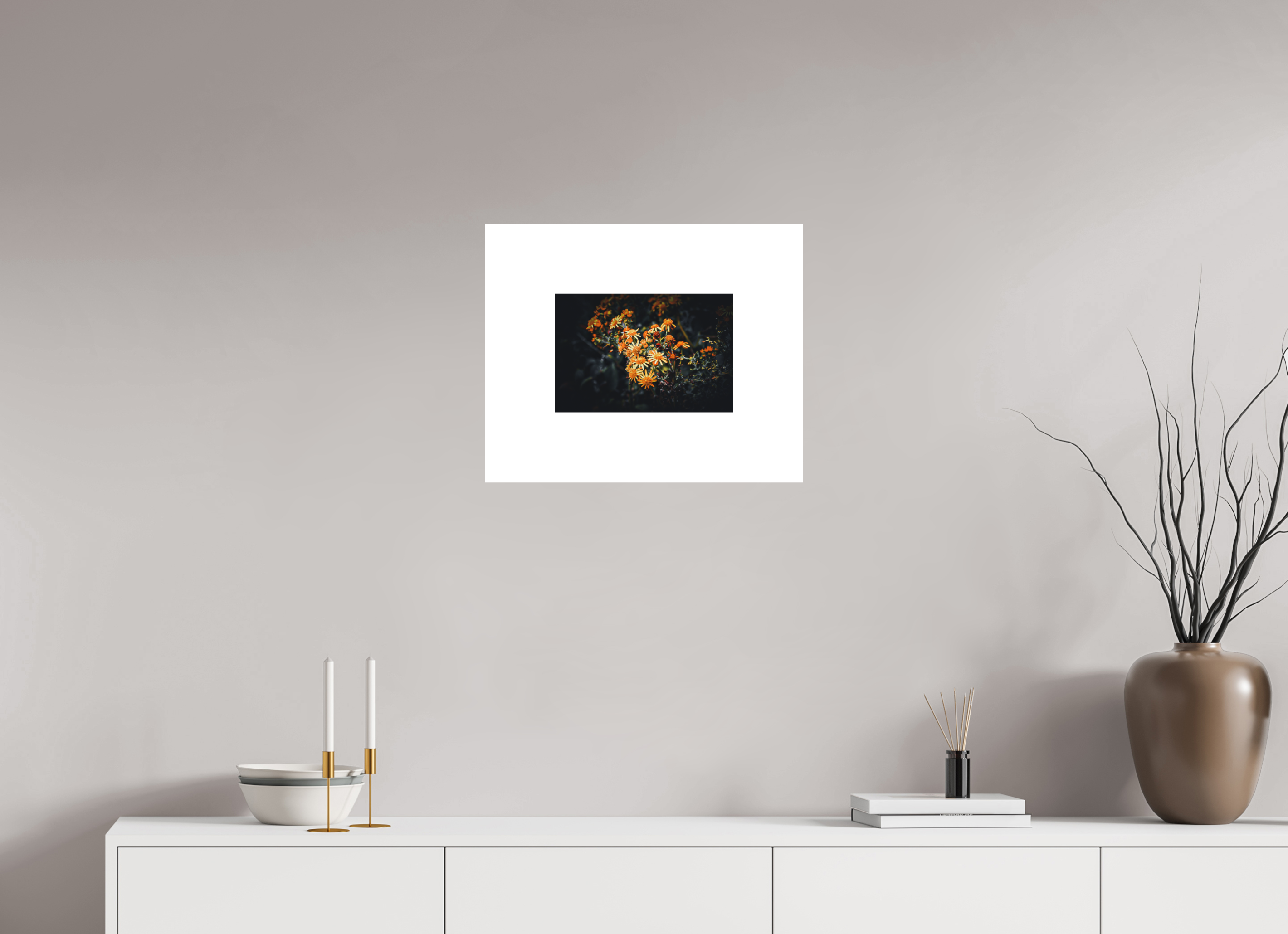 12 x 8″, Direct Print on Forex Orange