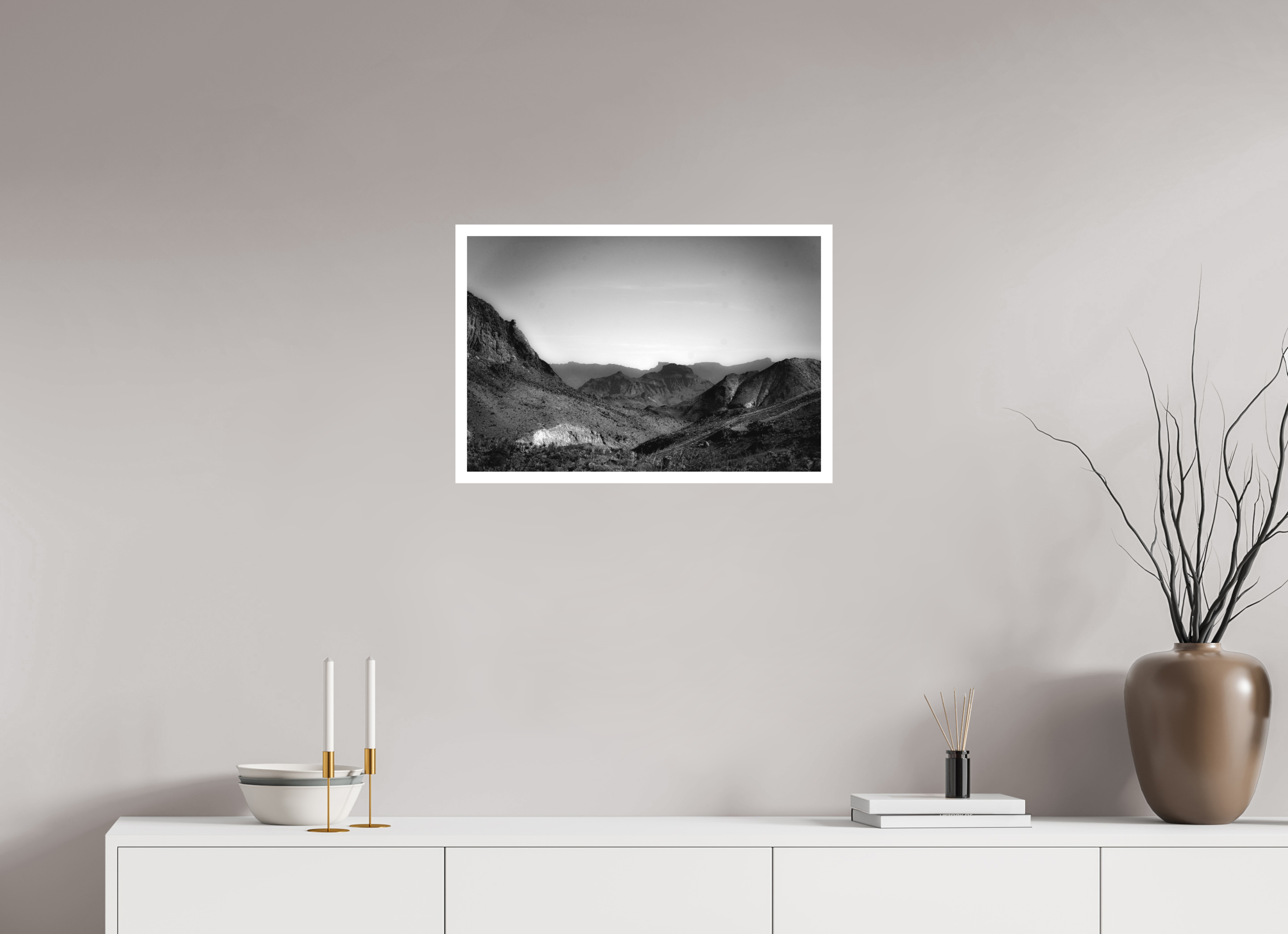 24 x 16″, Stand Alone Matte Print Soft Texas